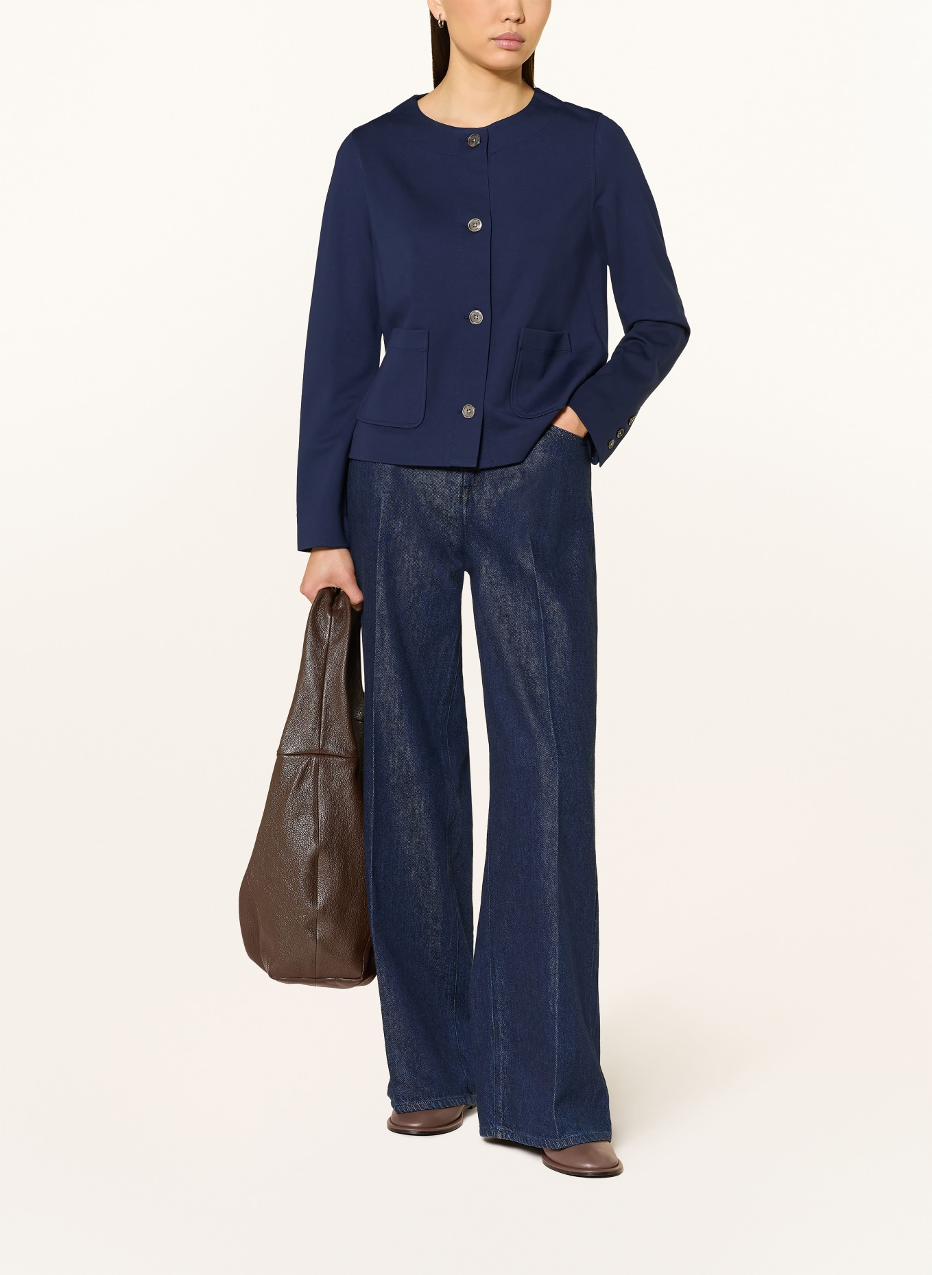 MAERZ MUENCHEN overjacket: DARK BLUE