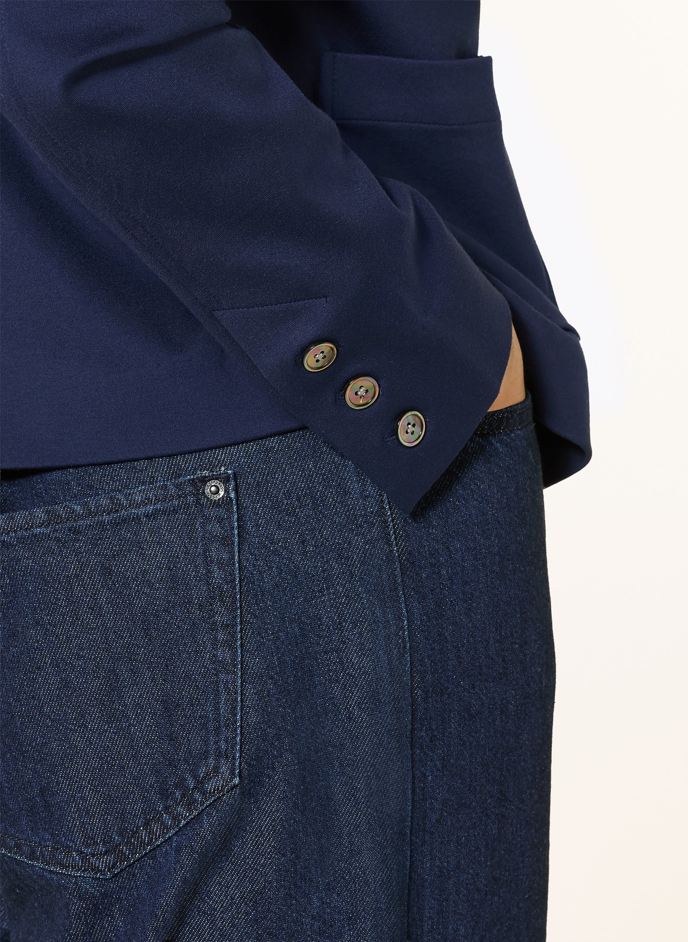 MAERZ MUENCHEN overjacket: DARK BLUE