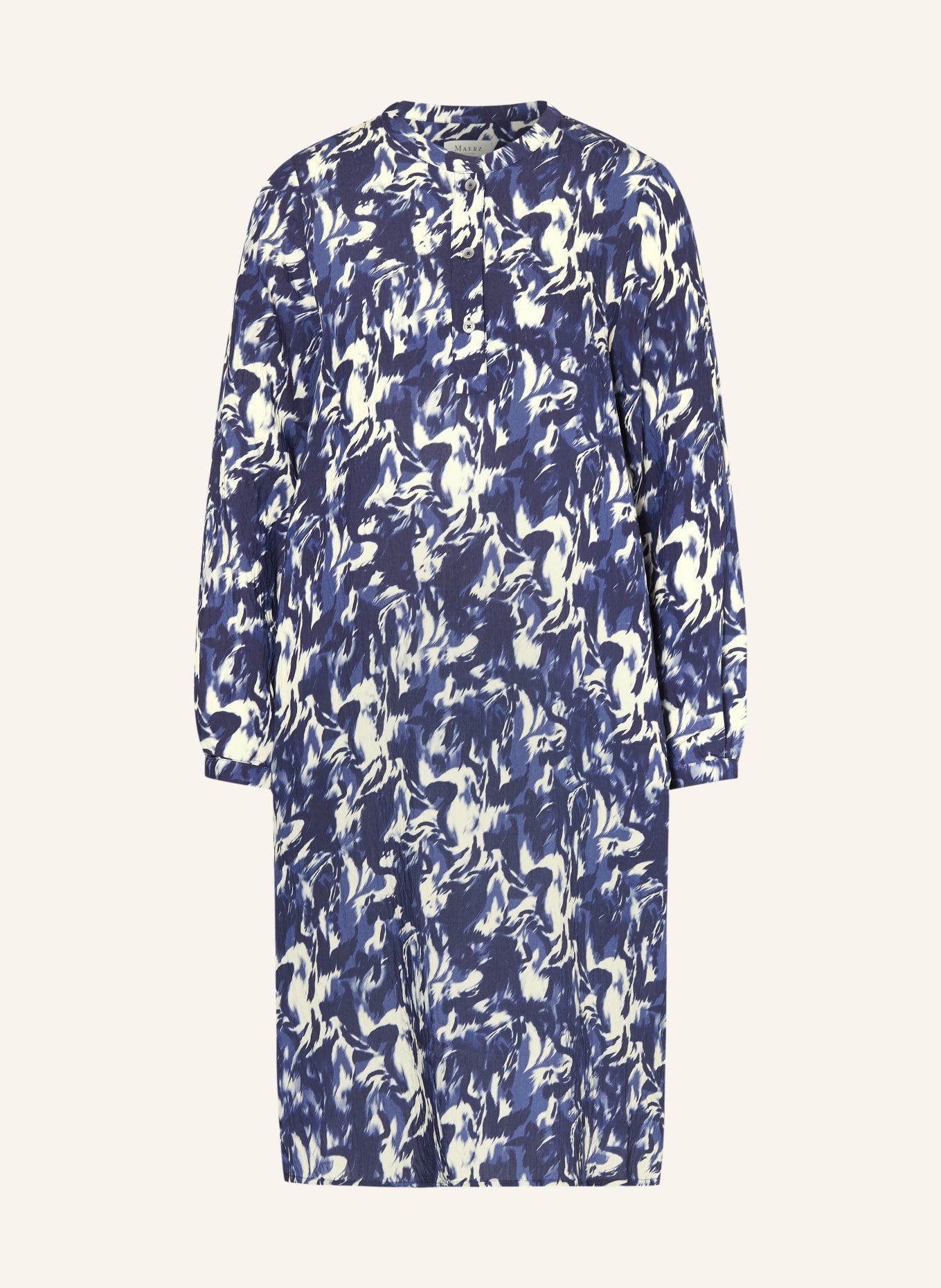 MAERZ MUENCHEN šaty: MODRÁ / KRÉMOVÁ