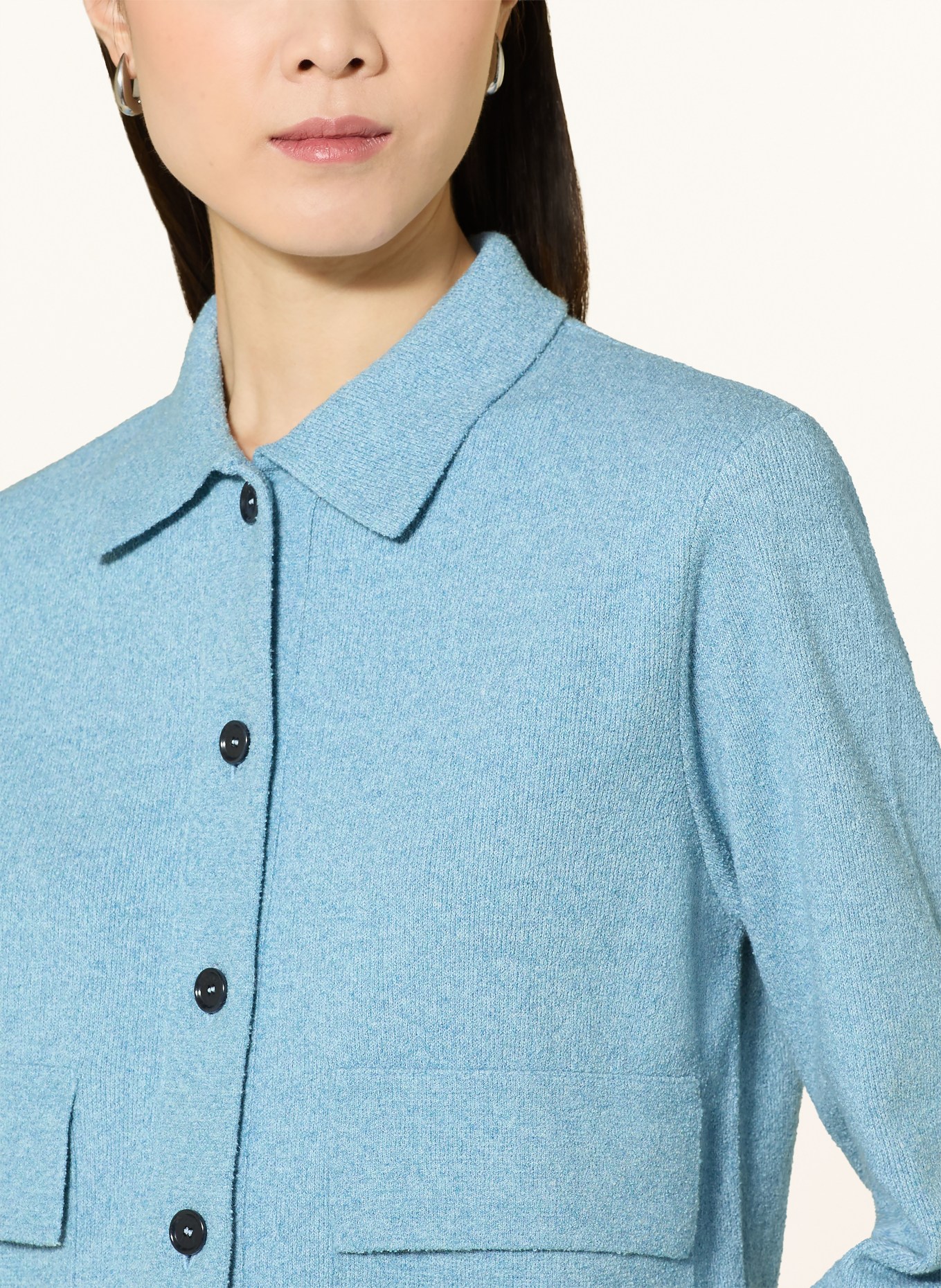 MAERZ MUENCHEN svetr: TMAVĚ MODRÁ