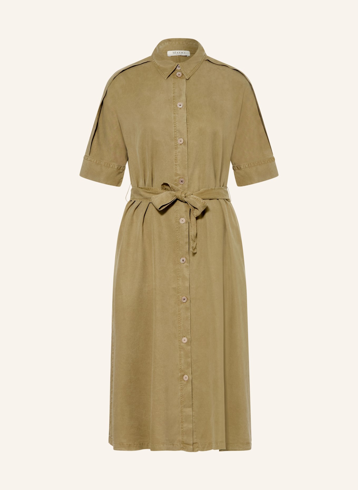 MAERZ MUENCHEN Hemdblusenkleid: OLIV