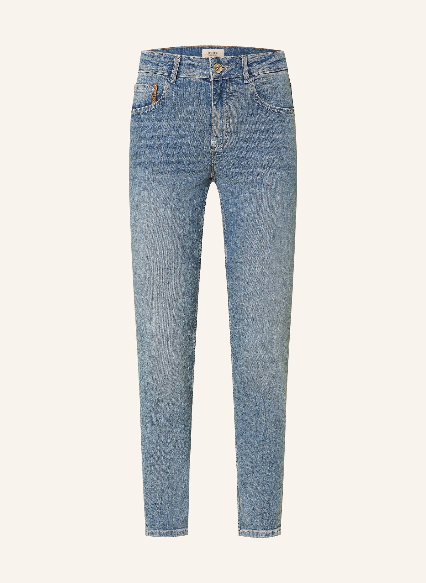 MOS MOSH Úzké džíny MMASYA JENTRA: 493 Mid Blue