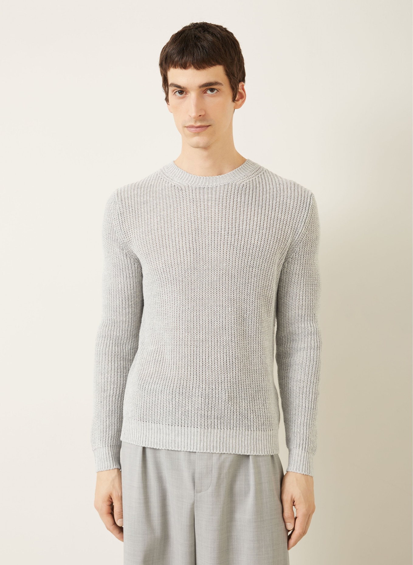 IRIS von ARNIM LEOVAN sweater: GRAY