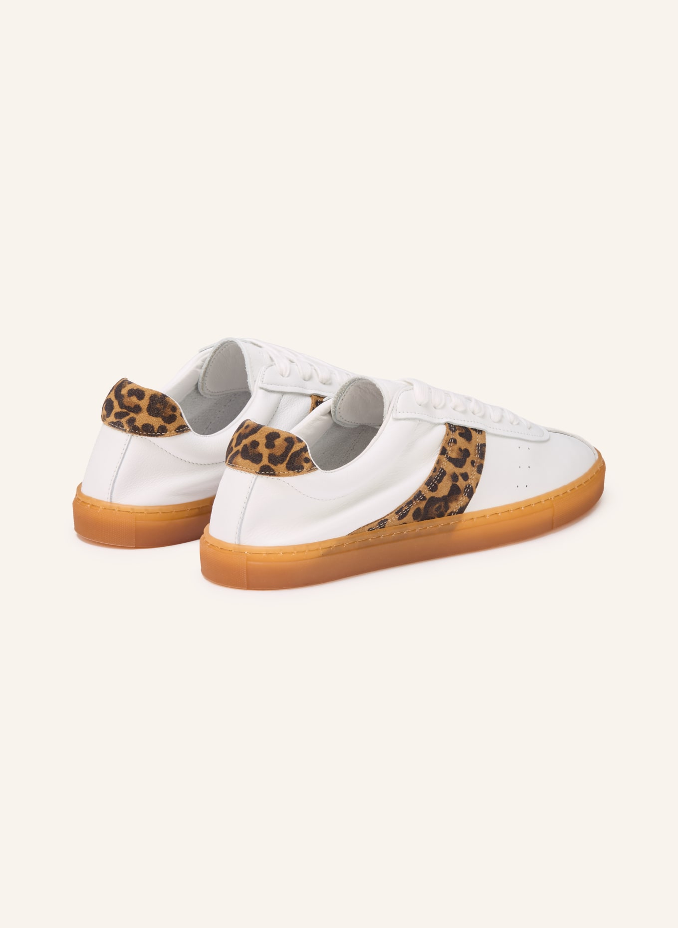 COPENHAGEN STUDIOS Sneaker CPH98: WHITE / BROWN / BLACK