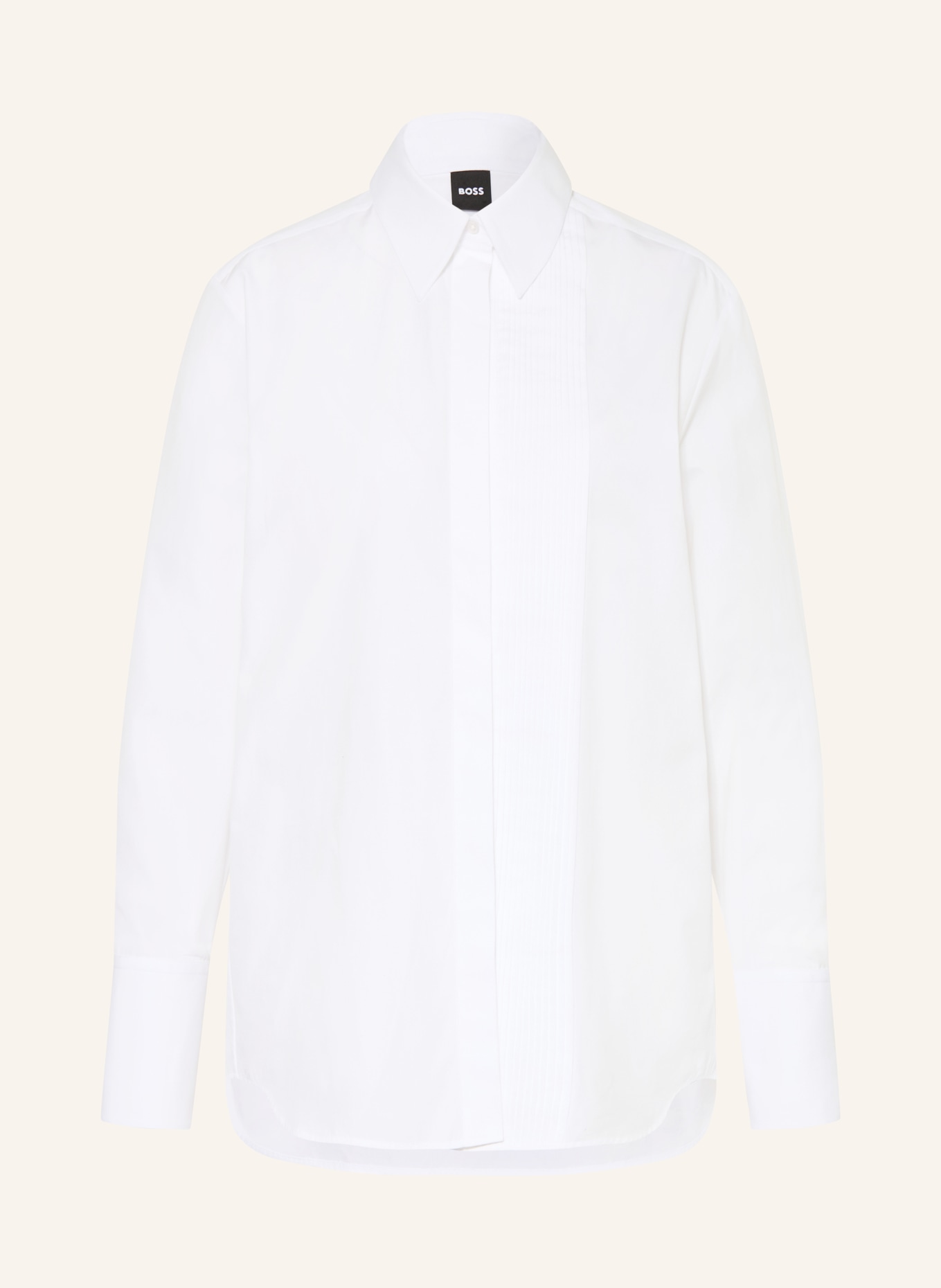 BOSS Hemdbluse BLUETTA: WEISS