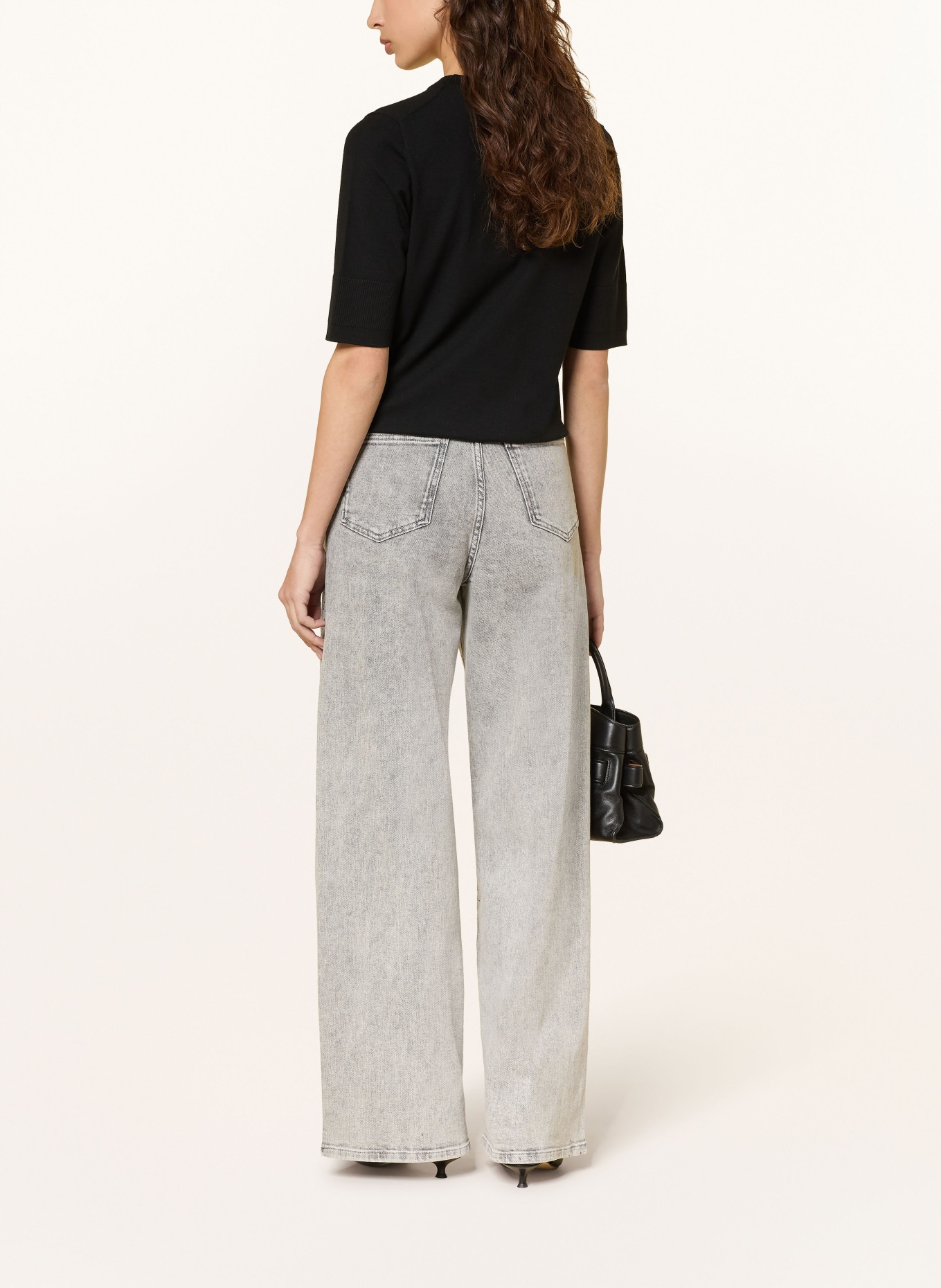 InWear Pletené tričko MIKOIW: ČERNÁ