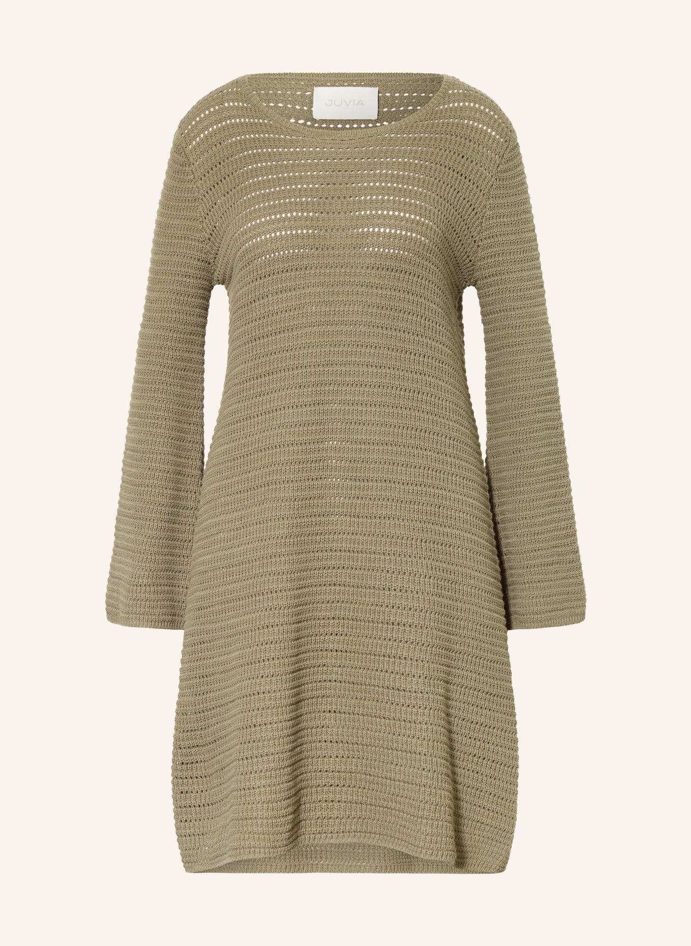 Juvia Pletené šaty VANISSA: OLIVOVÁ