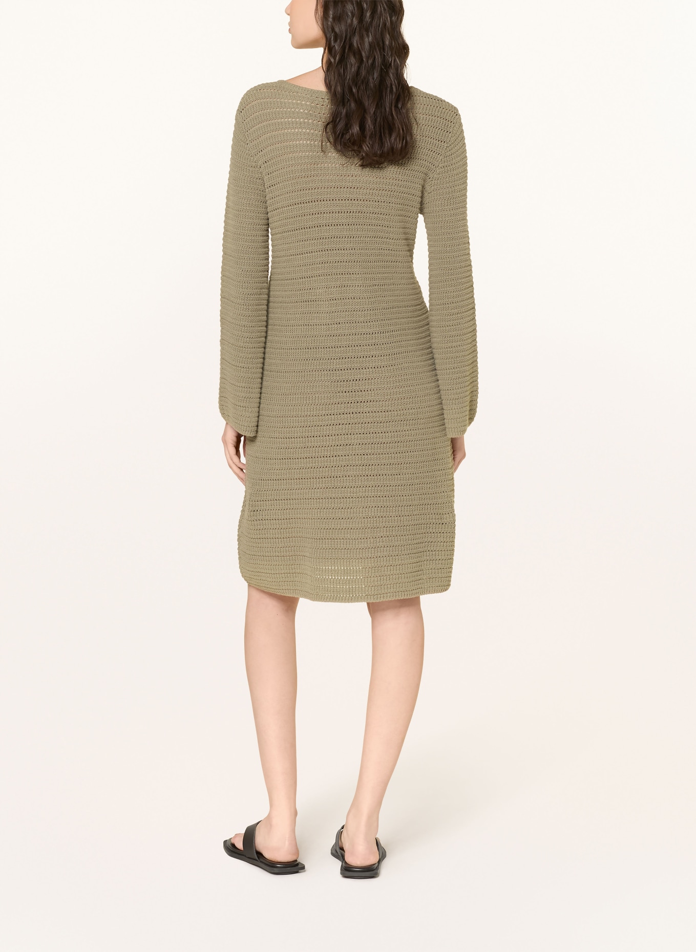 Juvia Pletené šaty VANISSA: OLIVOVÁ