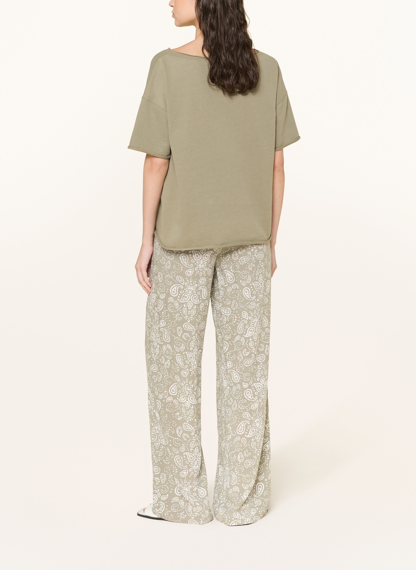 Juvia Kalhoty Marlene KEOLA: OLIVOVÁ / REŽNÁ