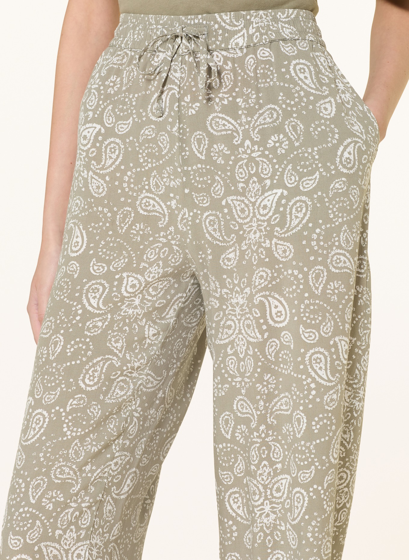 Juvia Kalhoty Marlene KEOLA: OLIVOVÁ / REŽNÁ