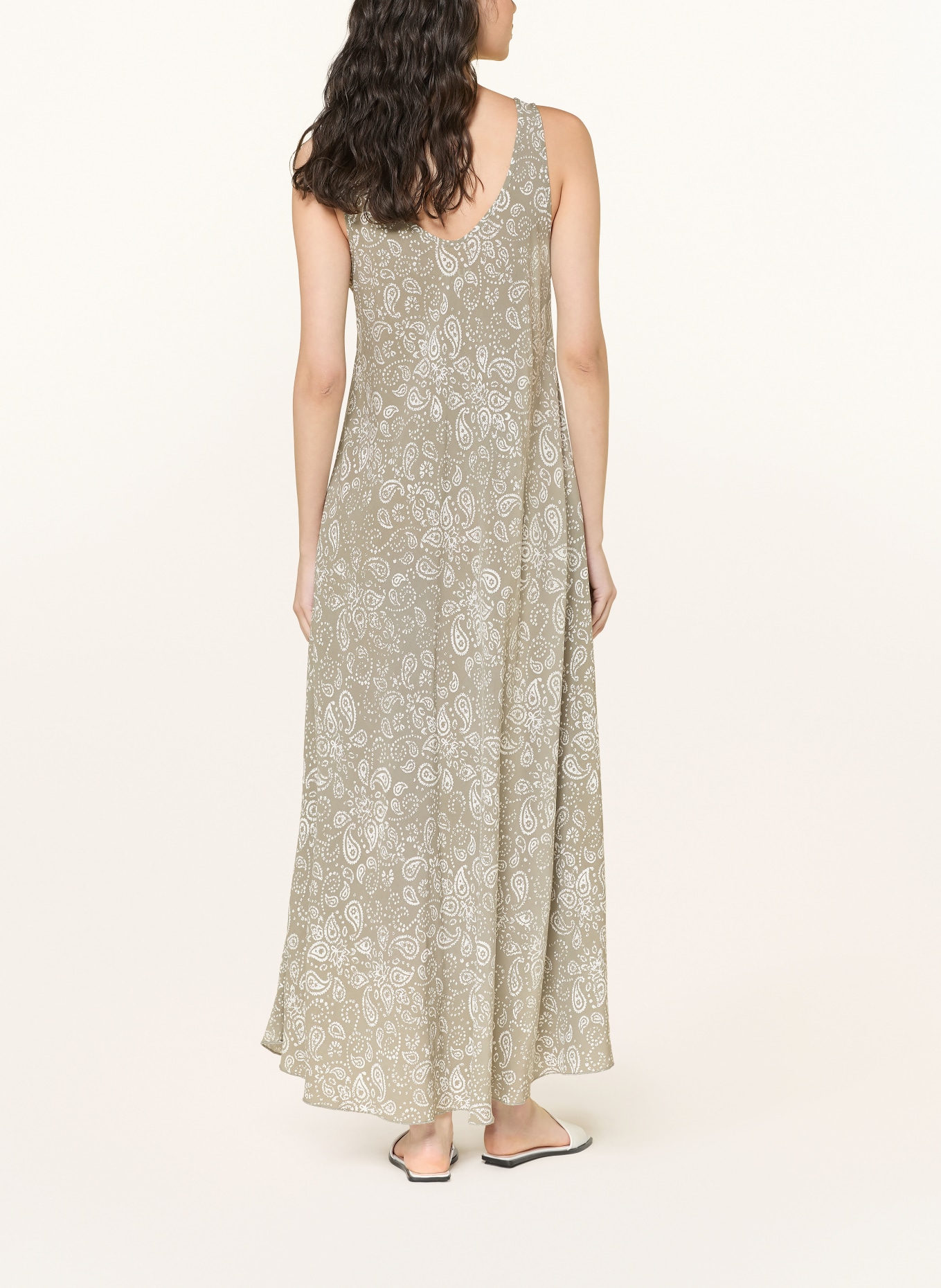 Juvia Kleid JULES: KHAKI / ECRU