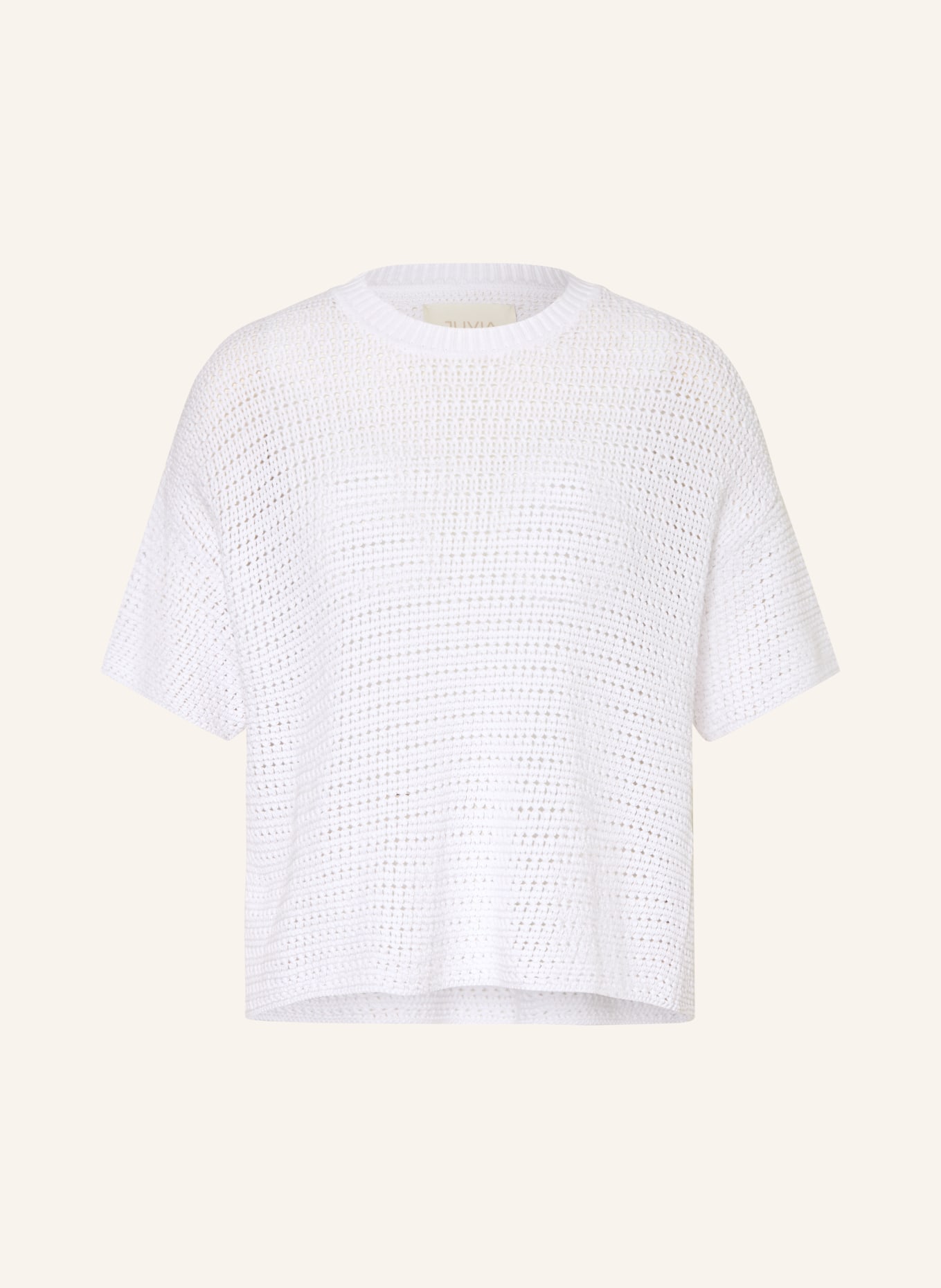 Juvia VINETA knit shirt: WHITE