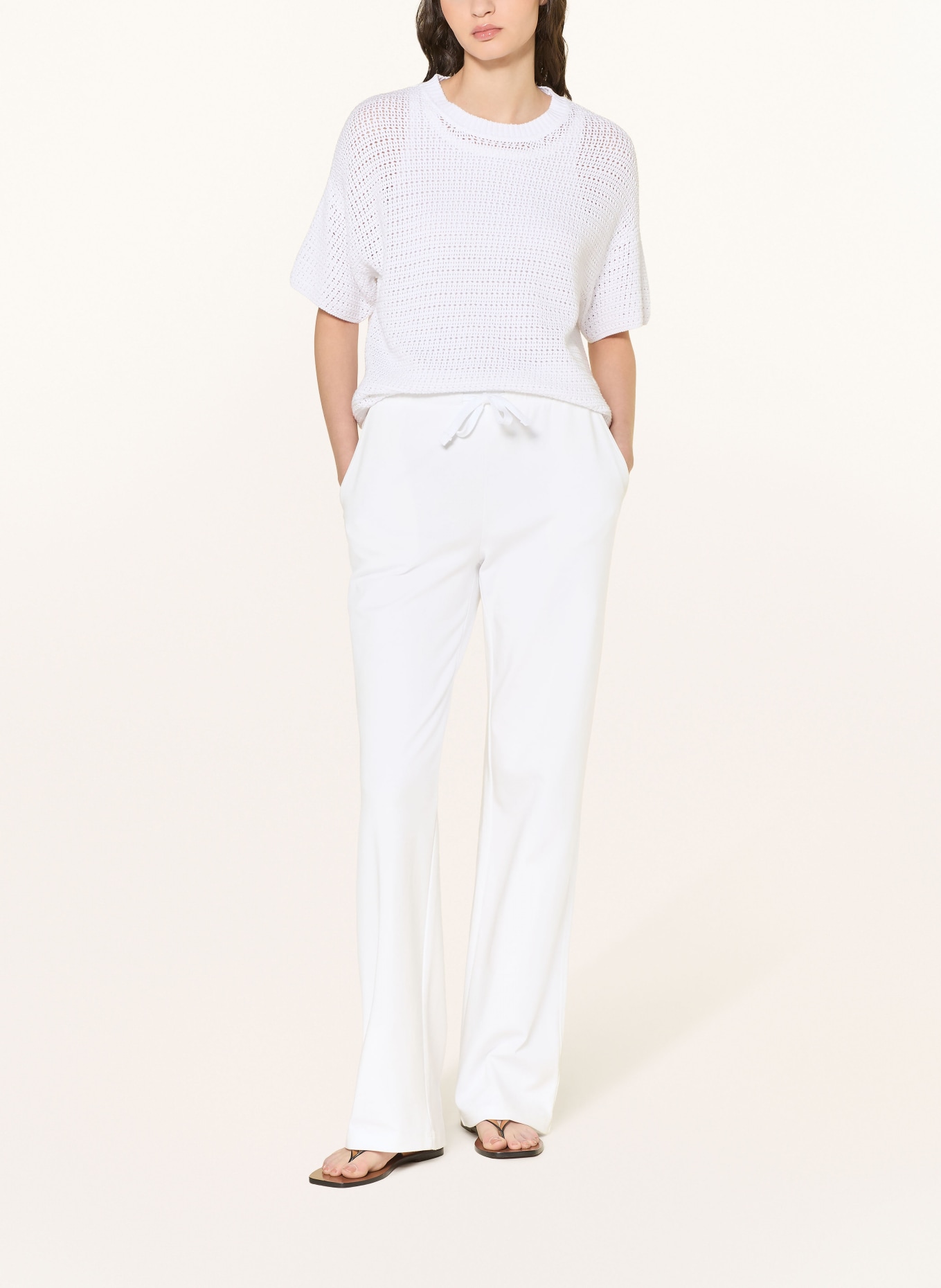 Juvia VINETA knit shirt: WHITE