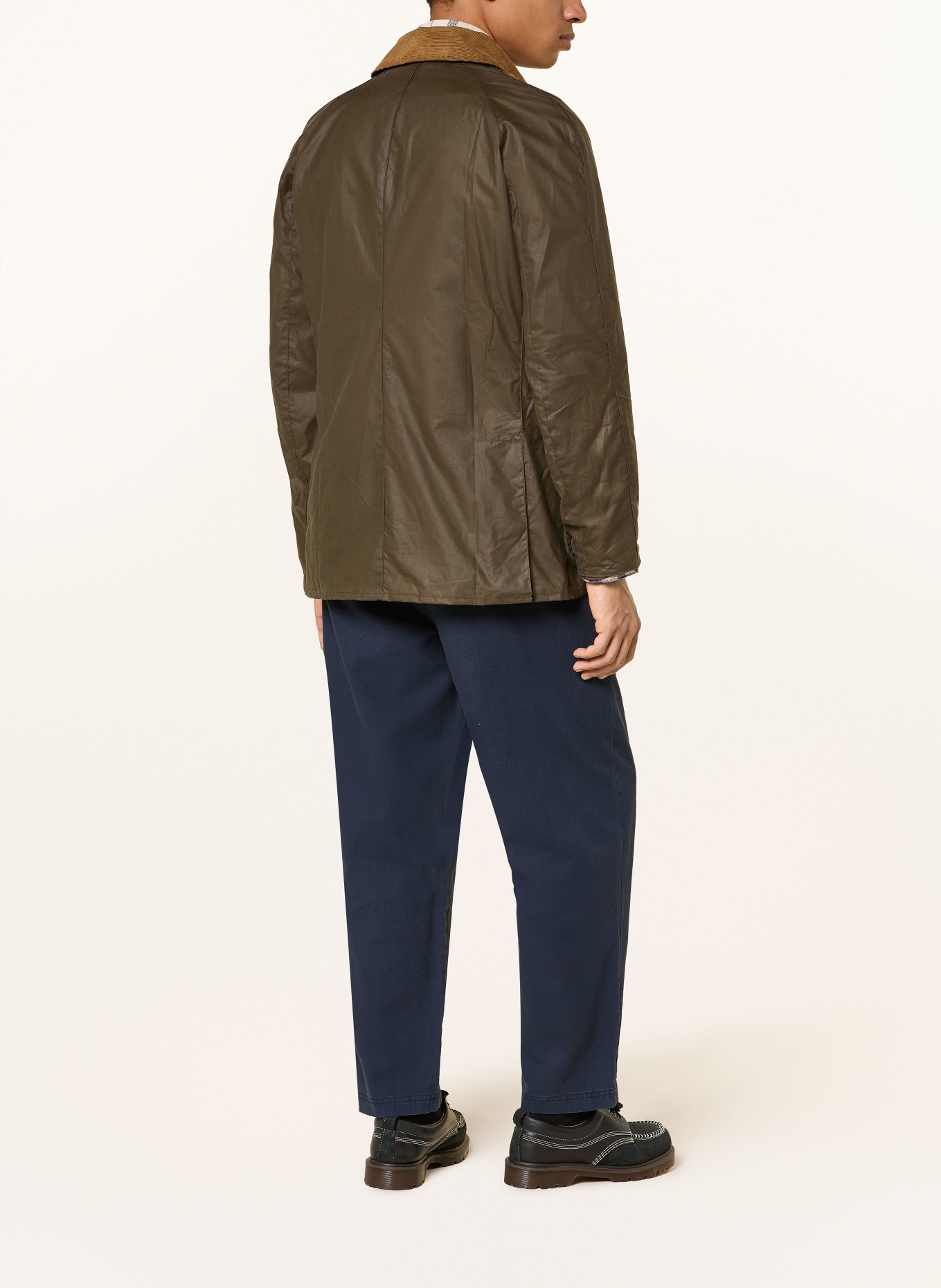 Barbour COTTON Regular Fit Pants: DARK BLUE