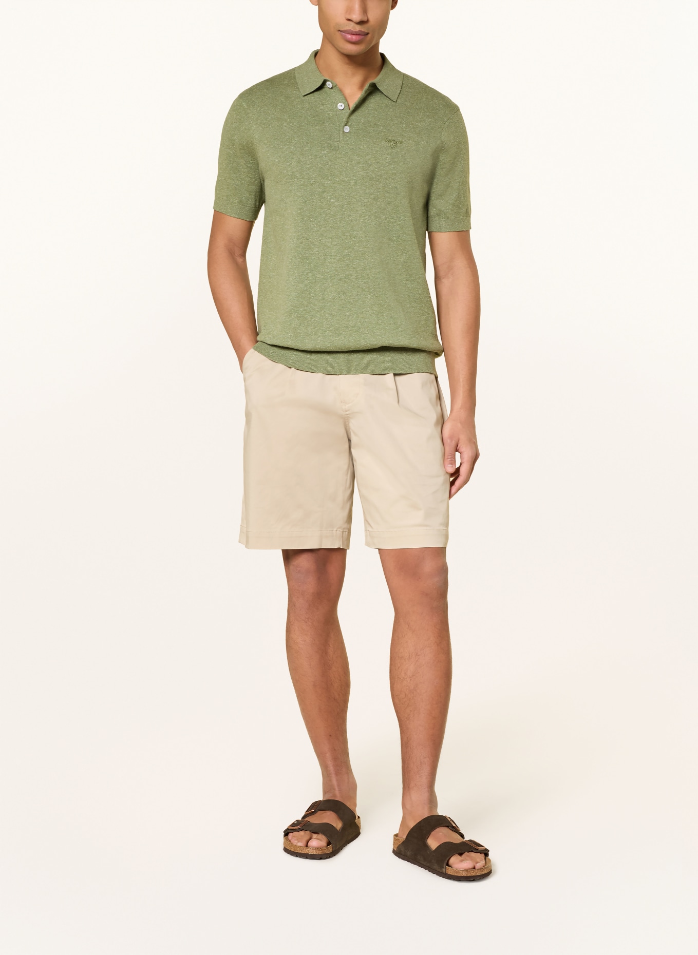 Barbour MORDEY shorts: BEIGE