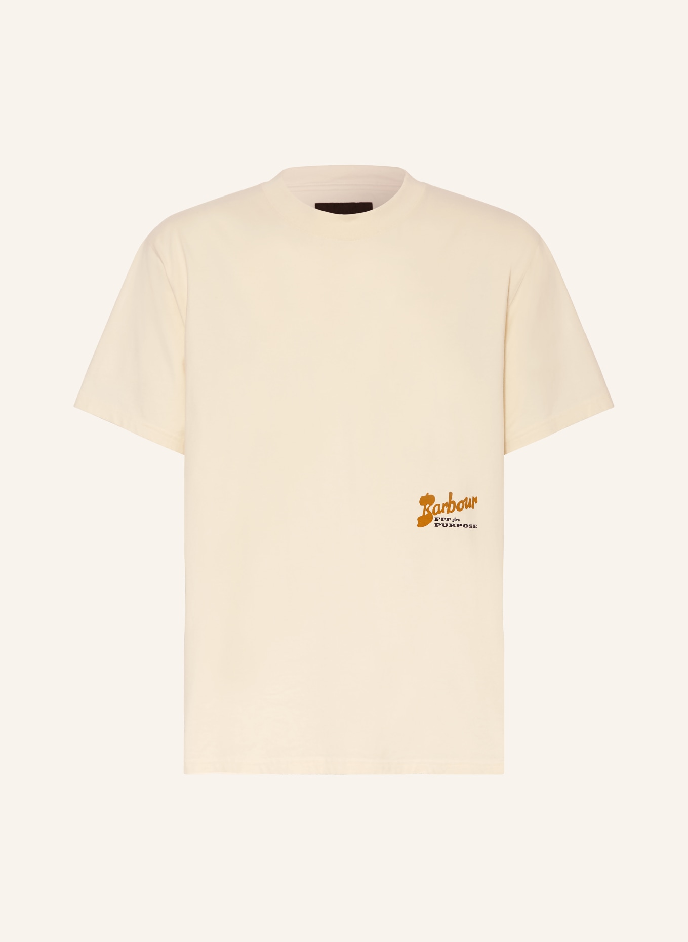 Barbour TERRAIN T-shirt: CREAM