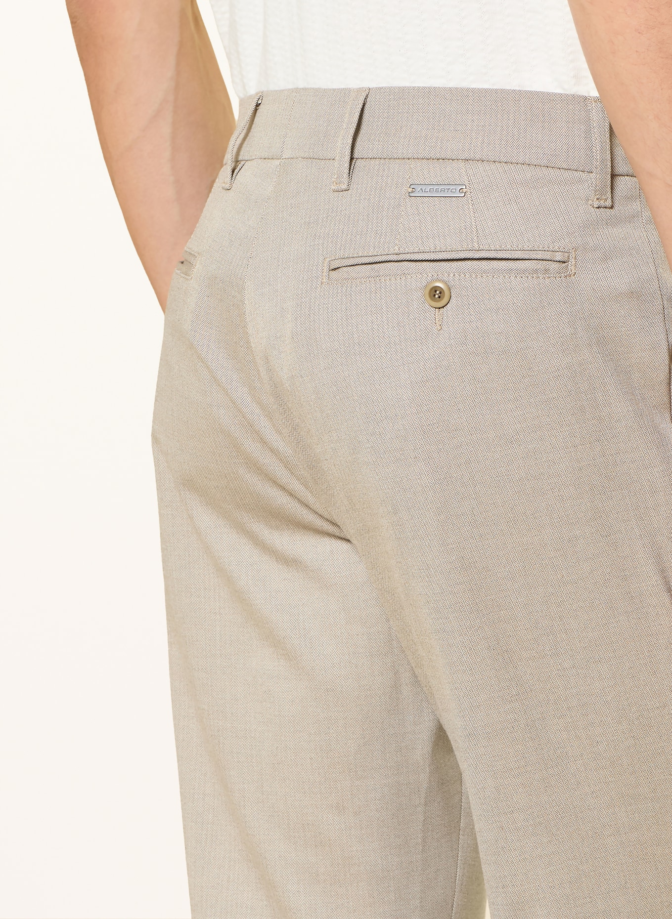 ALBERTO Chino LOU Regular Fit: BEIGE