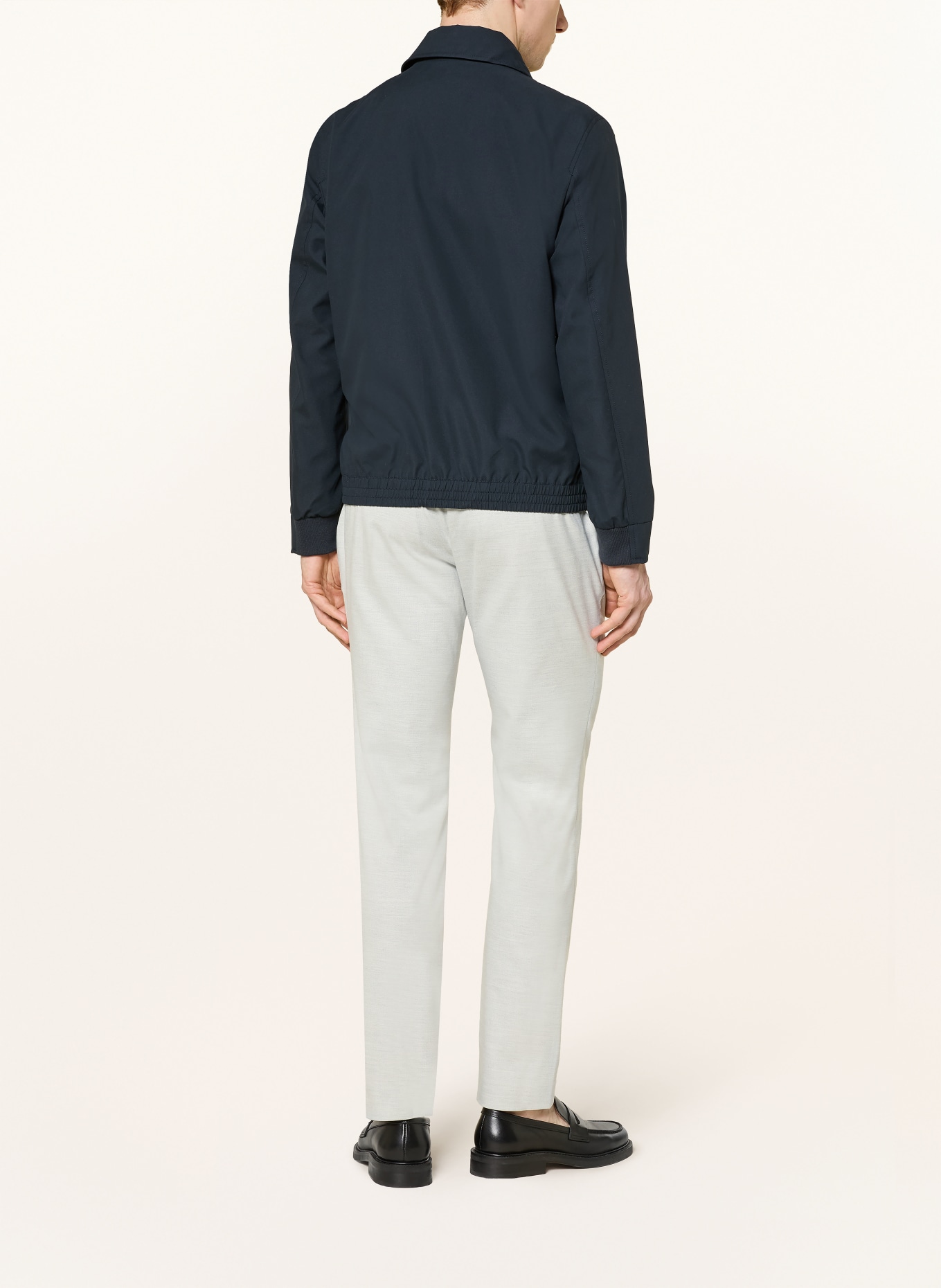 ALBERTO Chino LOU Regular Fit: SVĚTLE ŠEDÁ