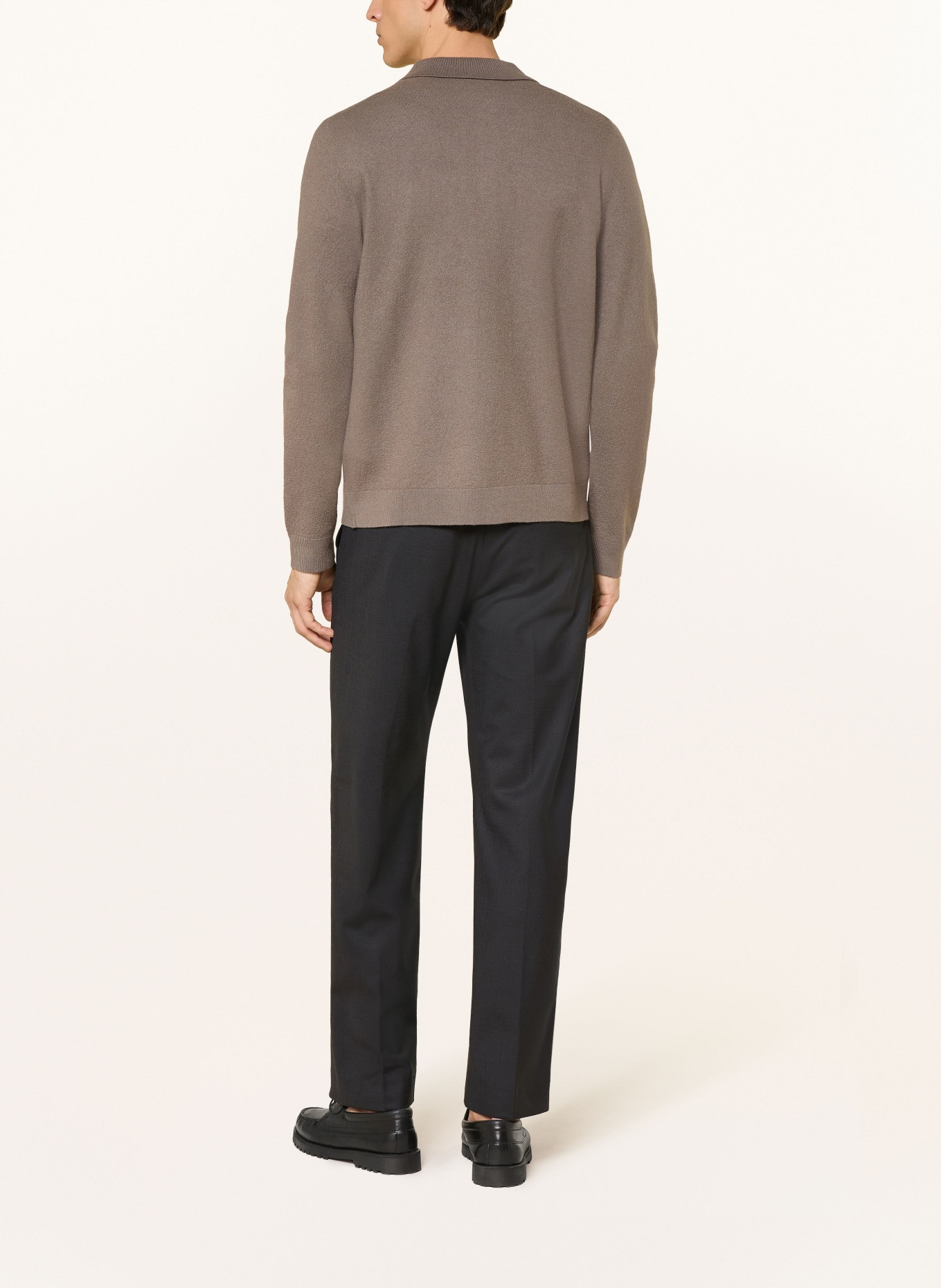 ALBERTO Chino LUIS Wide Fit: SCHWARZ