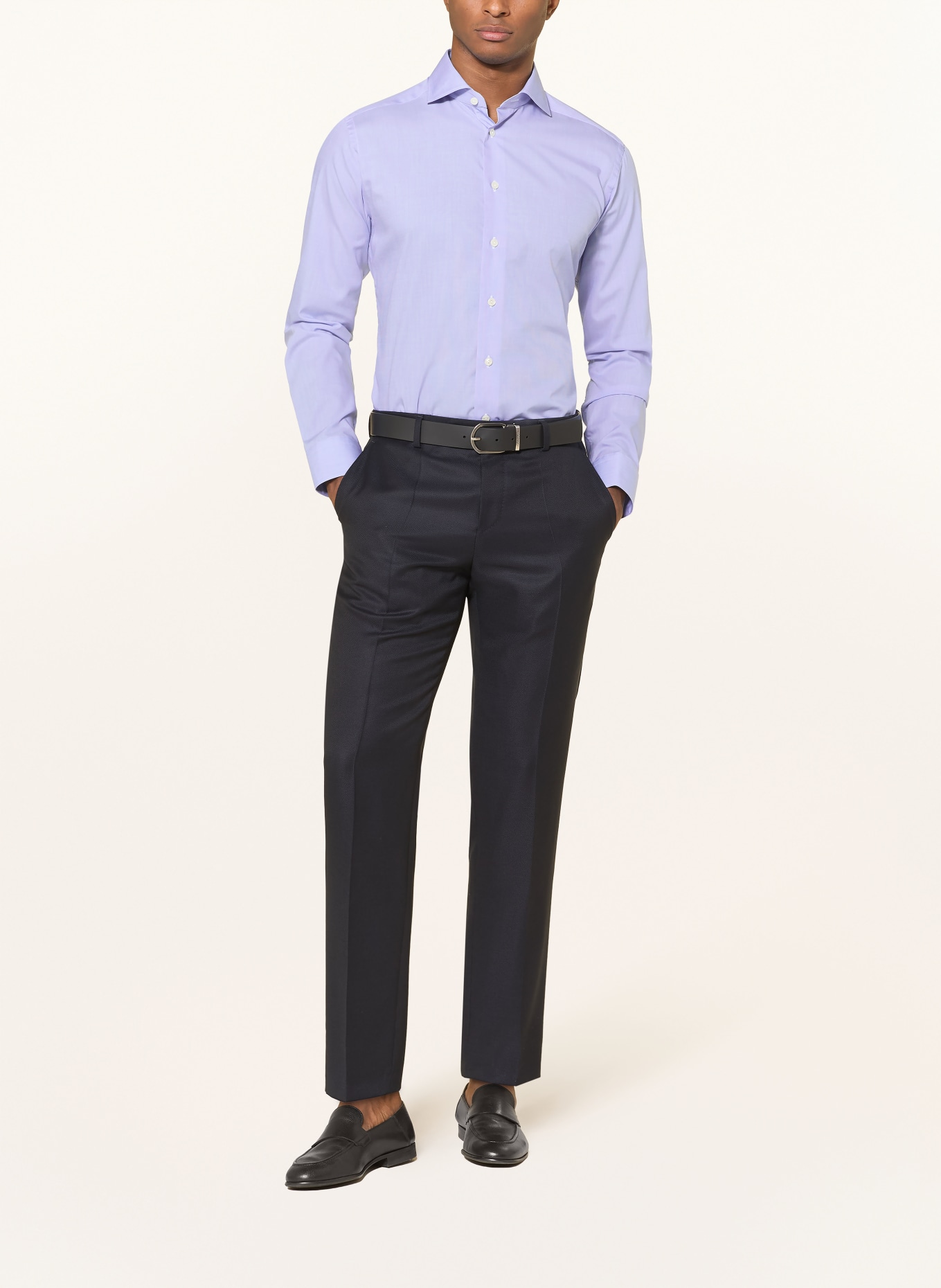 ETON Košile Slim Fit: MODRÁ