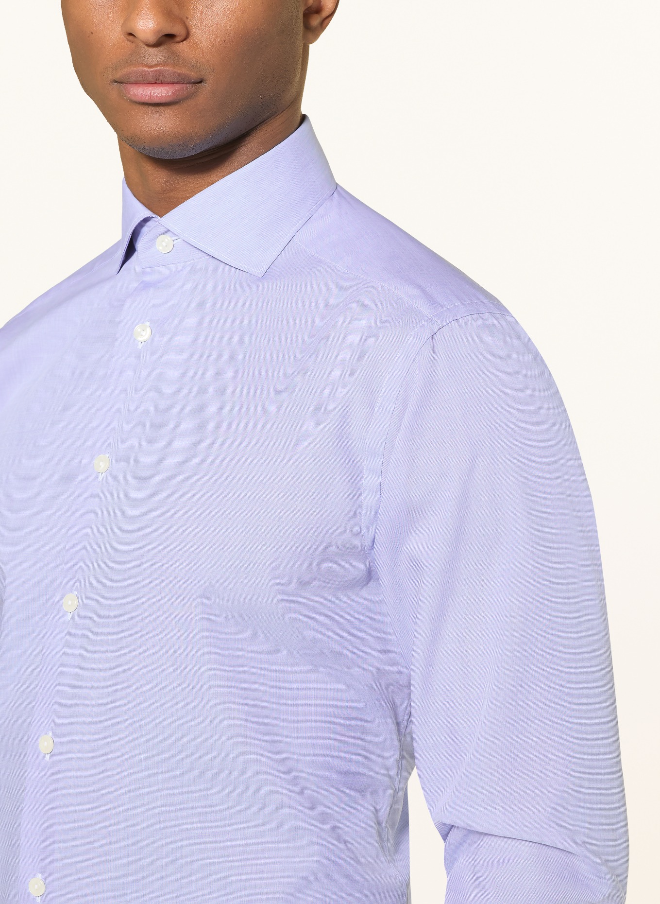 ETON Košile Slim Fit: MODRÁ