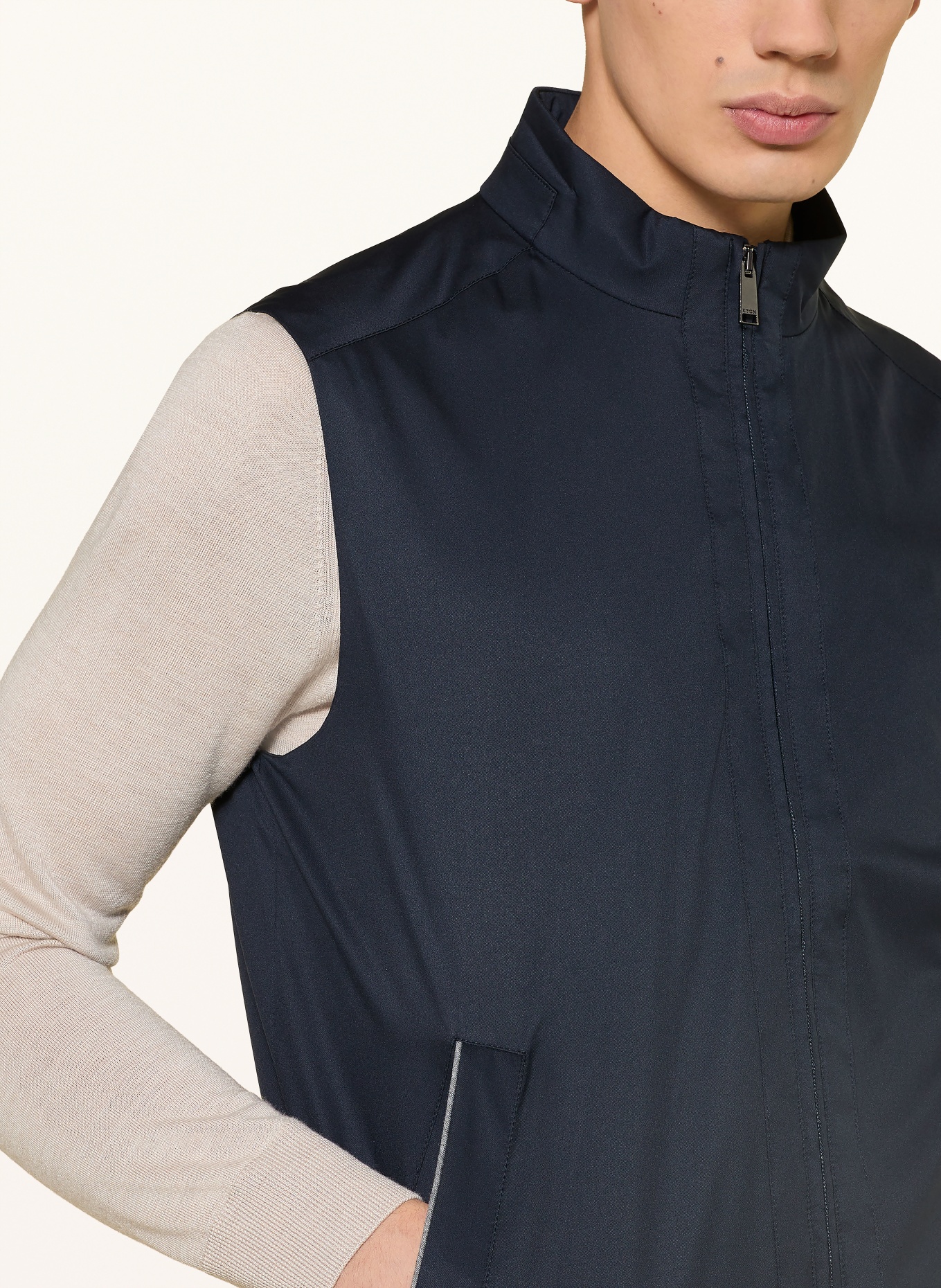 ETON vest: DARK BLUE