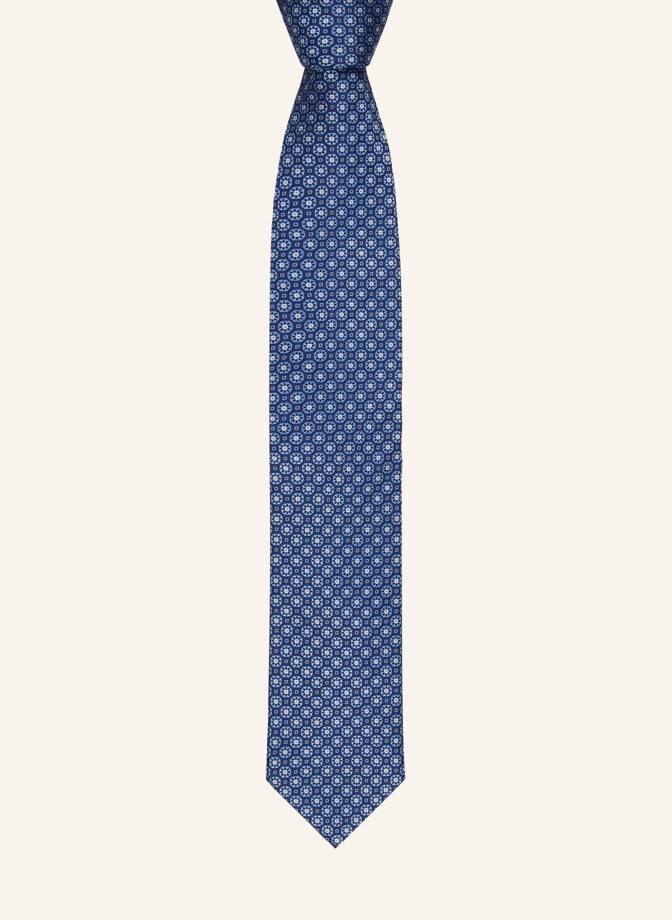 ETON necktie: DARK BLUE / BLUE