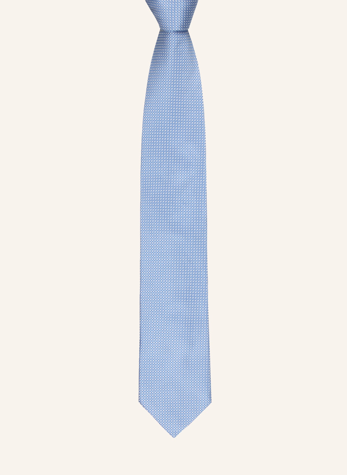 ETON necktie: LIGHT BLUE / WHITE