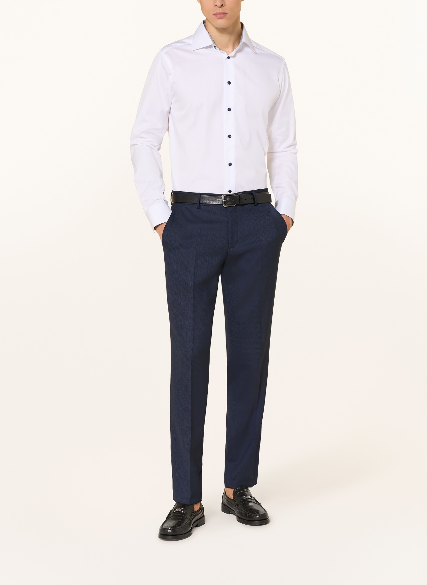ETON Hemd Slim Fit: WEISS