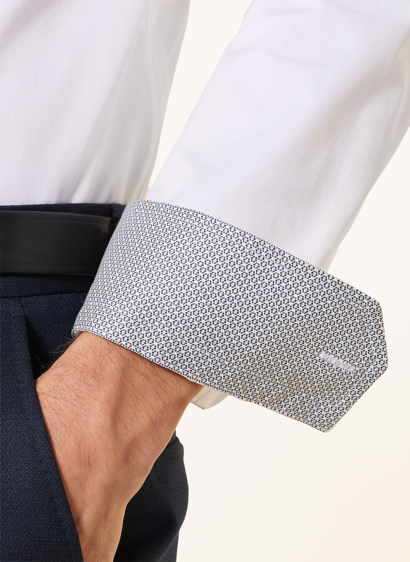 ETON Hemd Slim Fit: WEISS