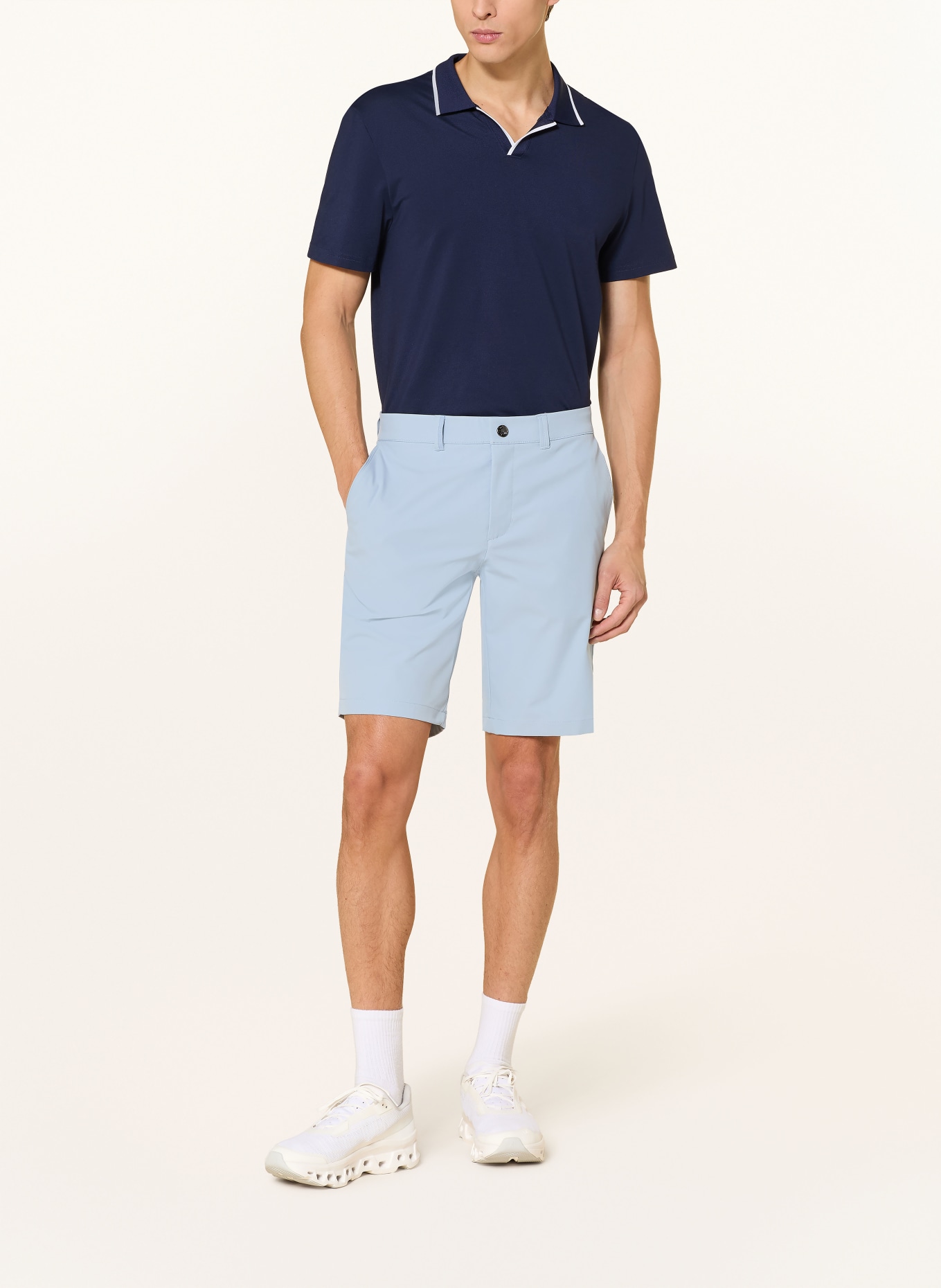 BOGNER Golfshorts GORDIE: HELLBLAU