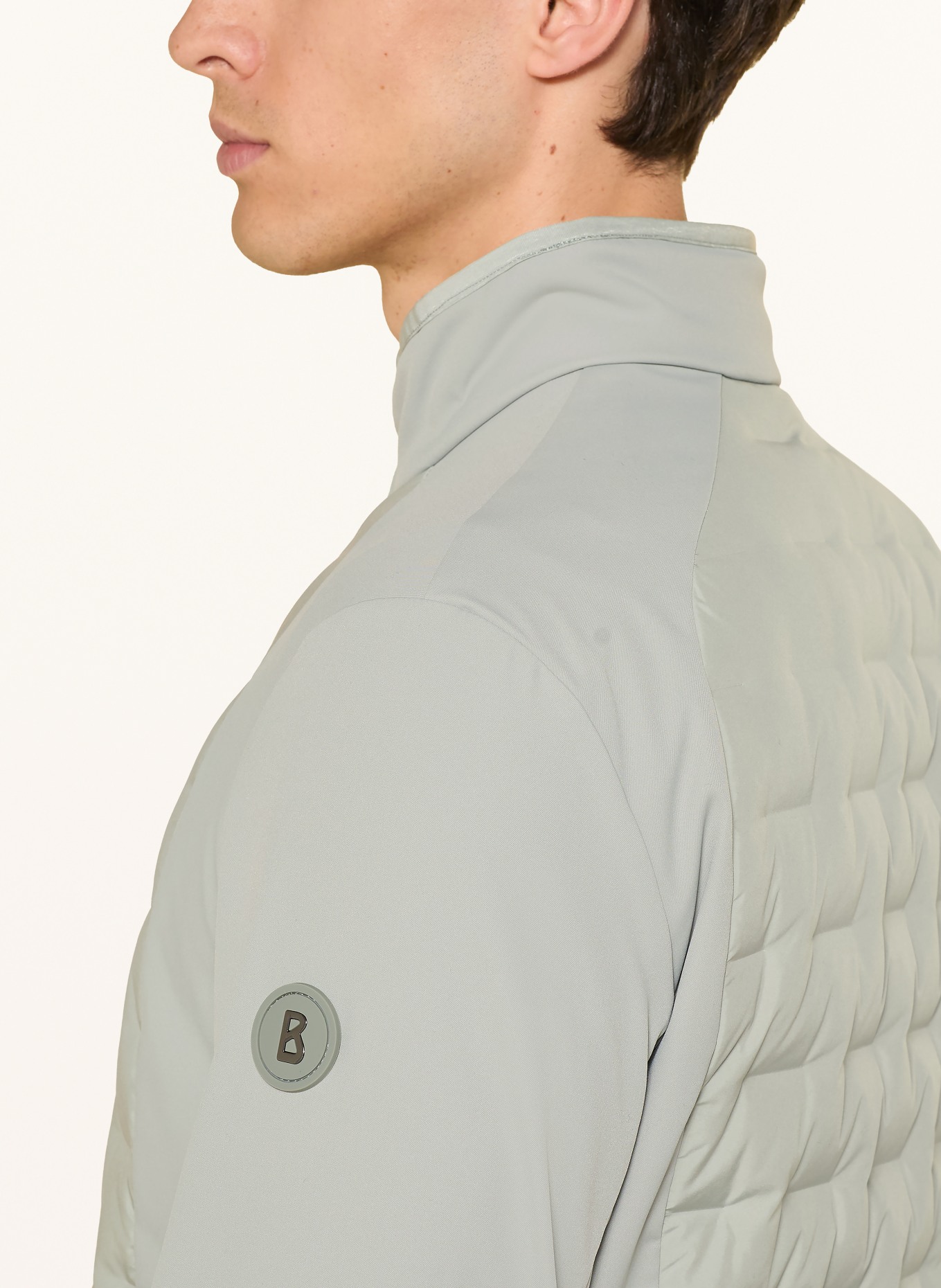 BOGNER Hybride donsjack DAJAN: LICHTGROEN