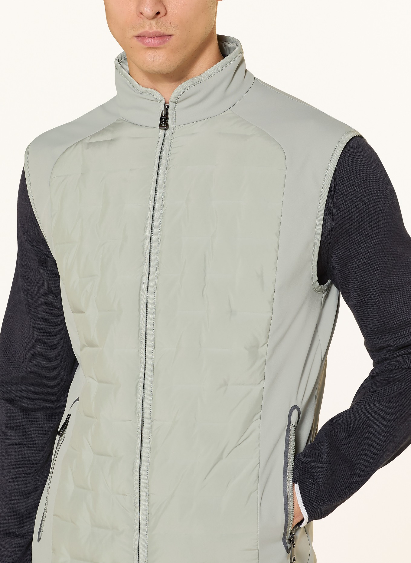 BOGNER Funktionsweste DANE: HELLGRÜN