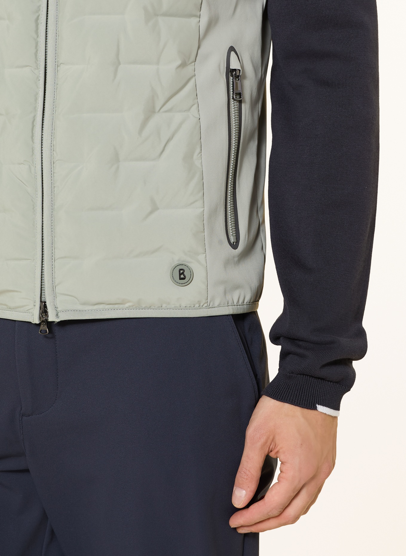 BOGNER Funktionsweste DANE: HELLGRÜN