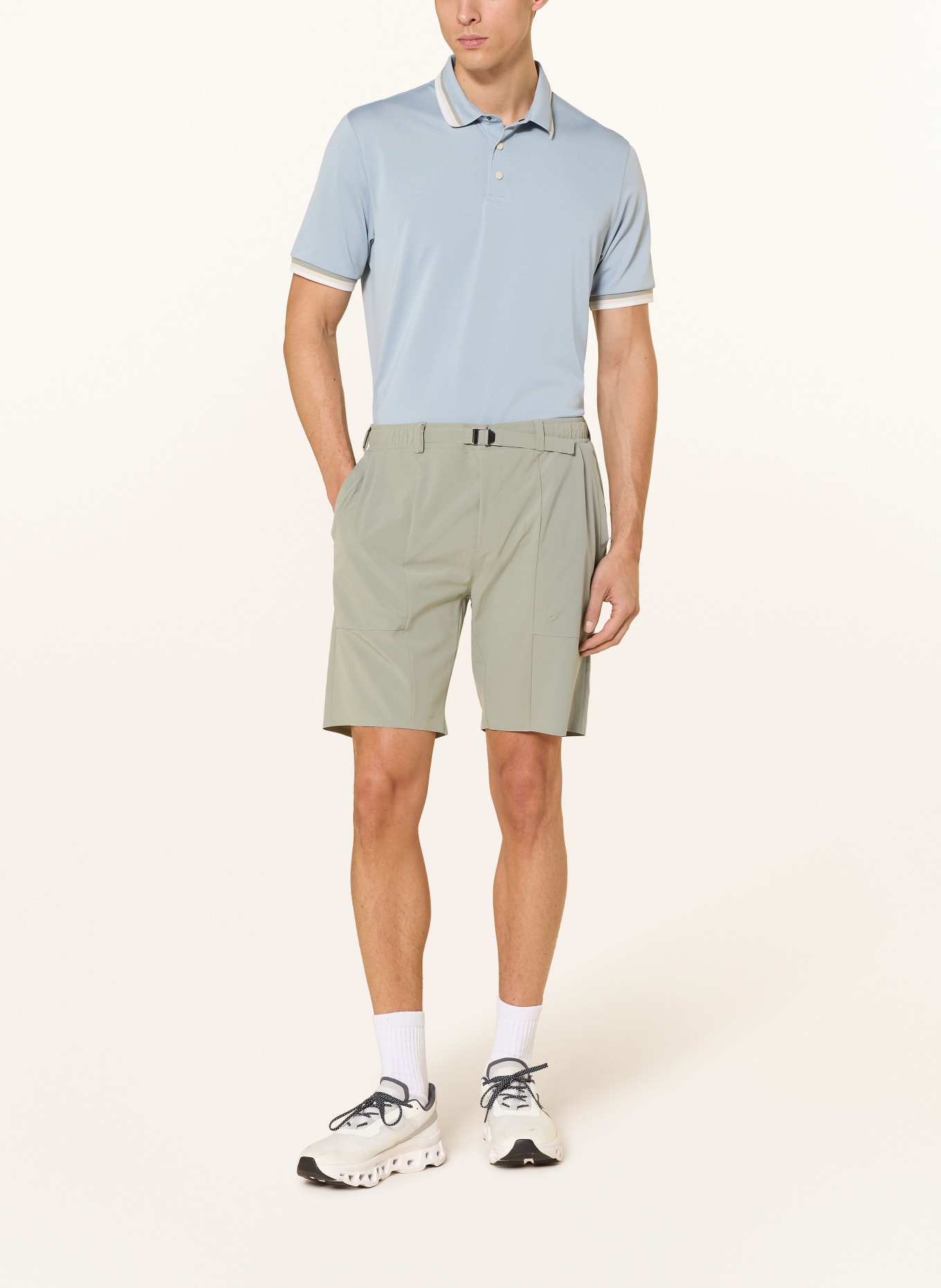 BOGNER Golfshorts MALON: HELLGRÜN