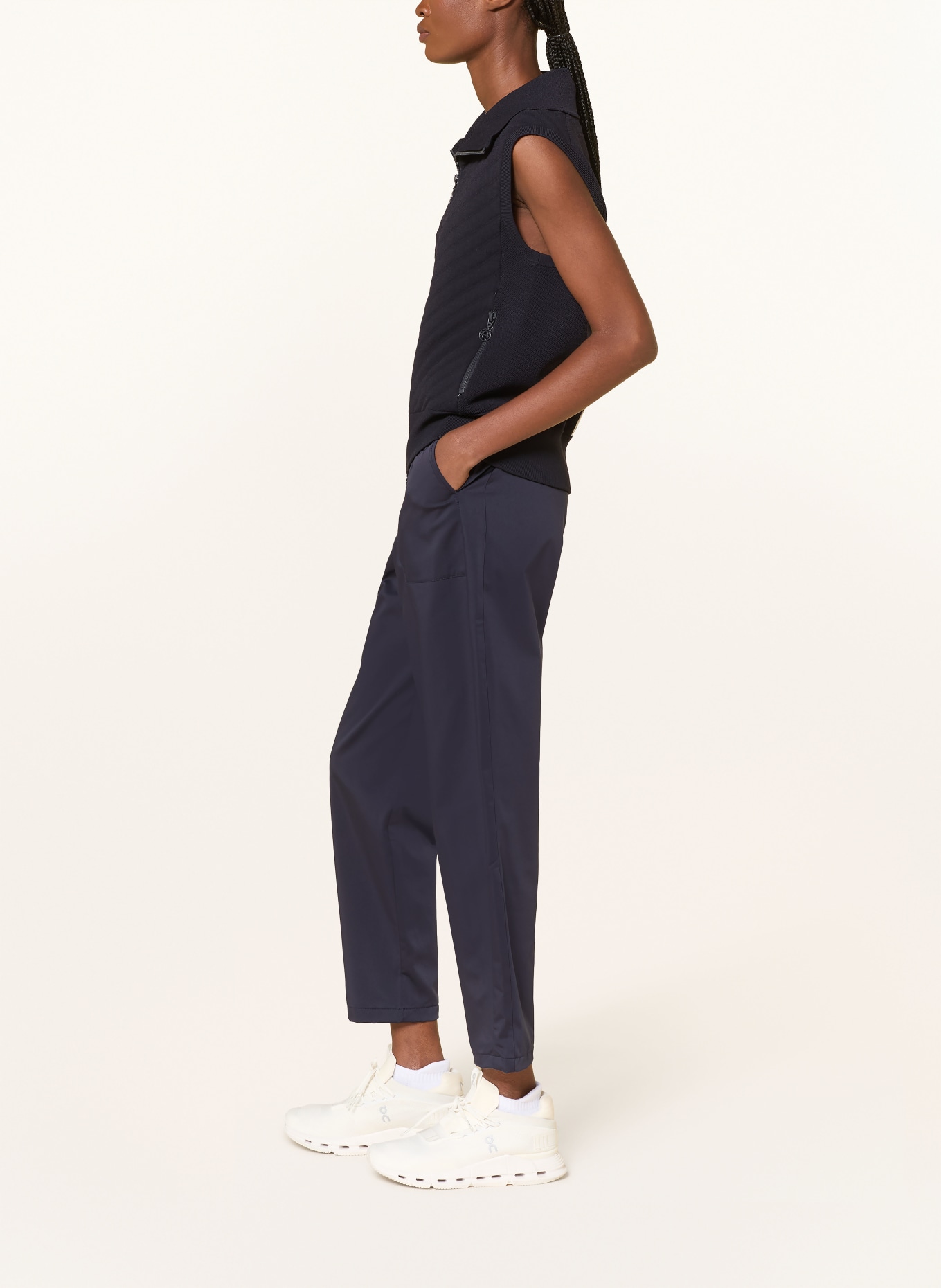 BOGNER Golfové kalhoty SKARA: ČERNÁ