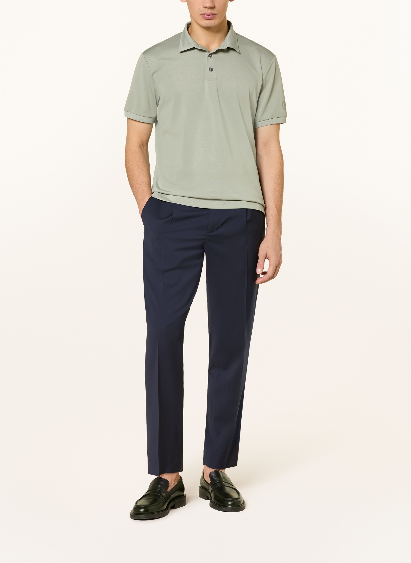 BOGNER Piqué-Poloshirt DANIEL: KHAKI