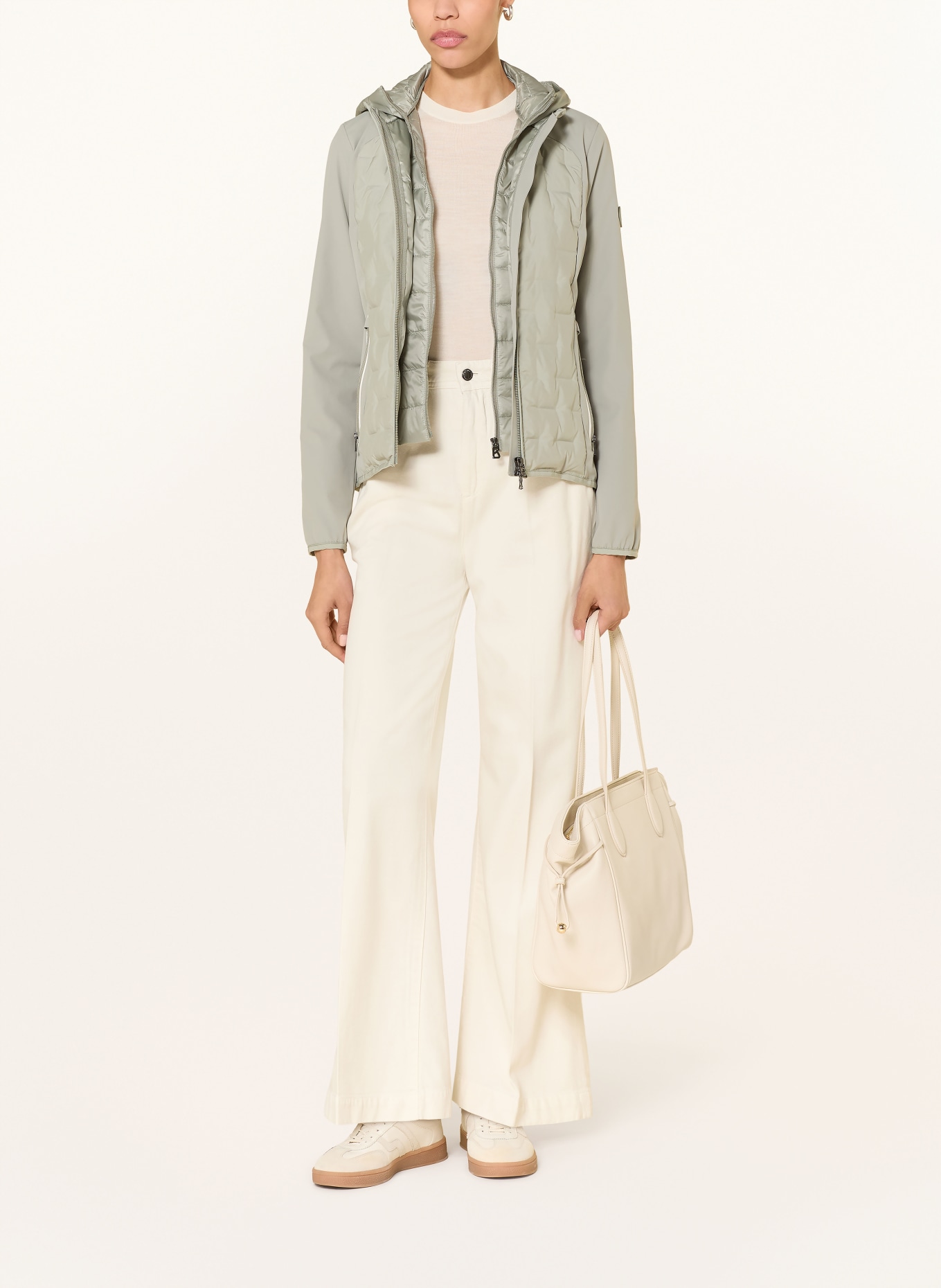 BOGNER Hybrid-Daunenjacke IRMA: HELLGRÜN