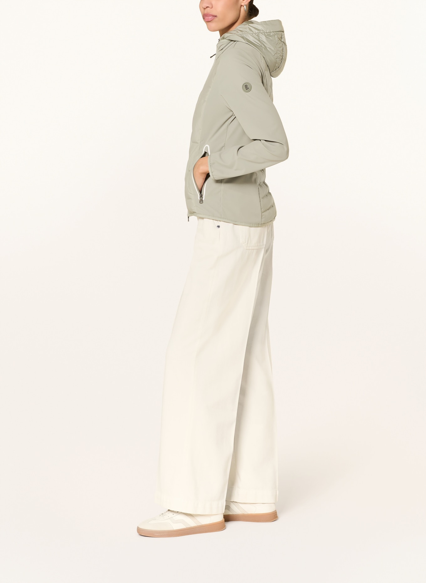 BOGNER Hybrid-Daunenjacke IRMA: HELLGRÜN