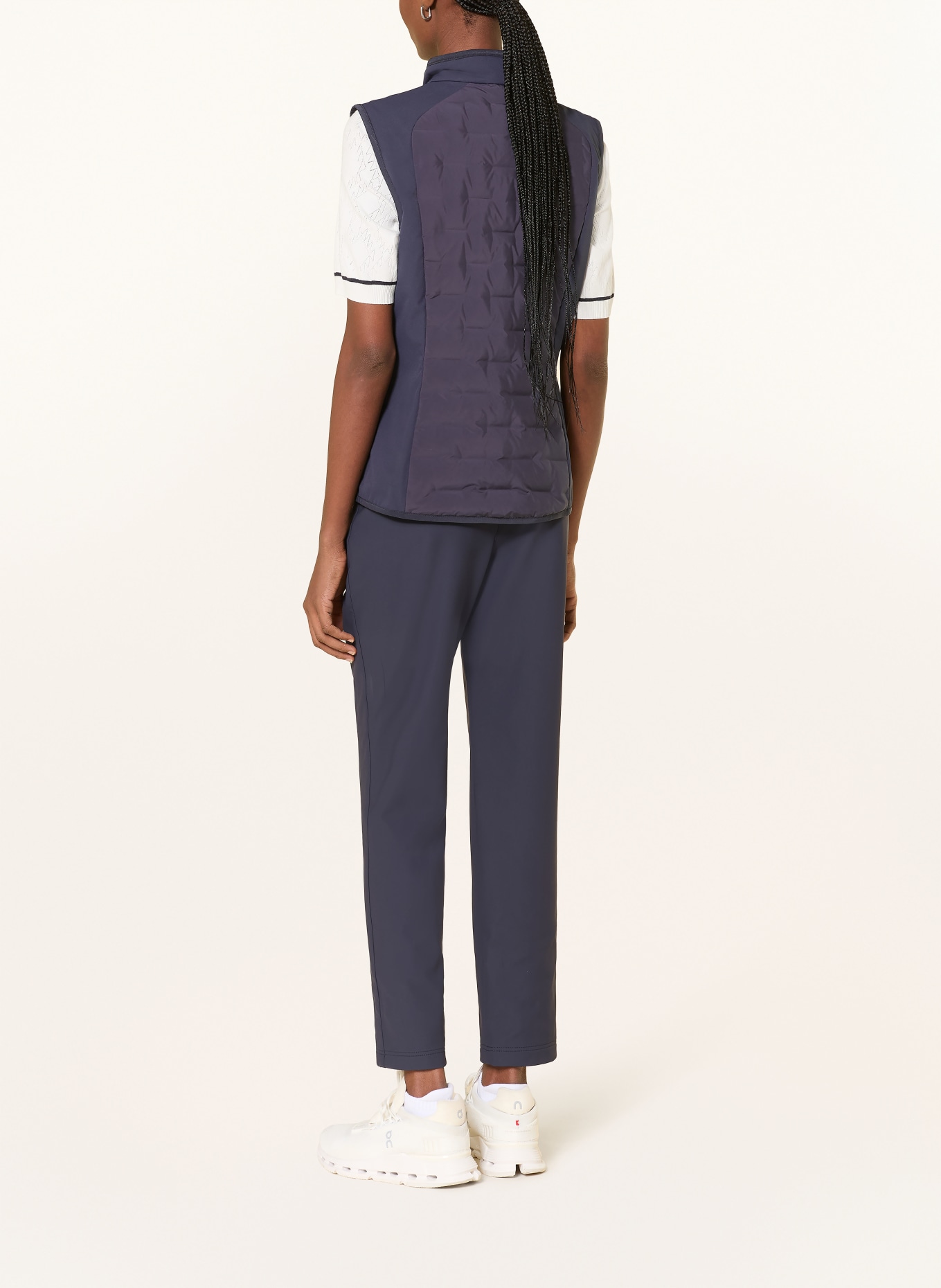 BOGNER Hybridní péřová vesta LINA: TMAVĚ MODRÁ