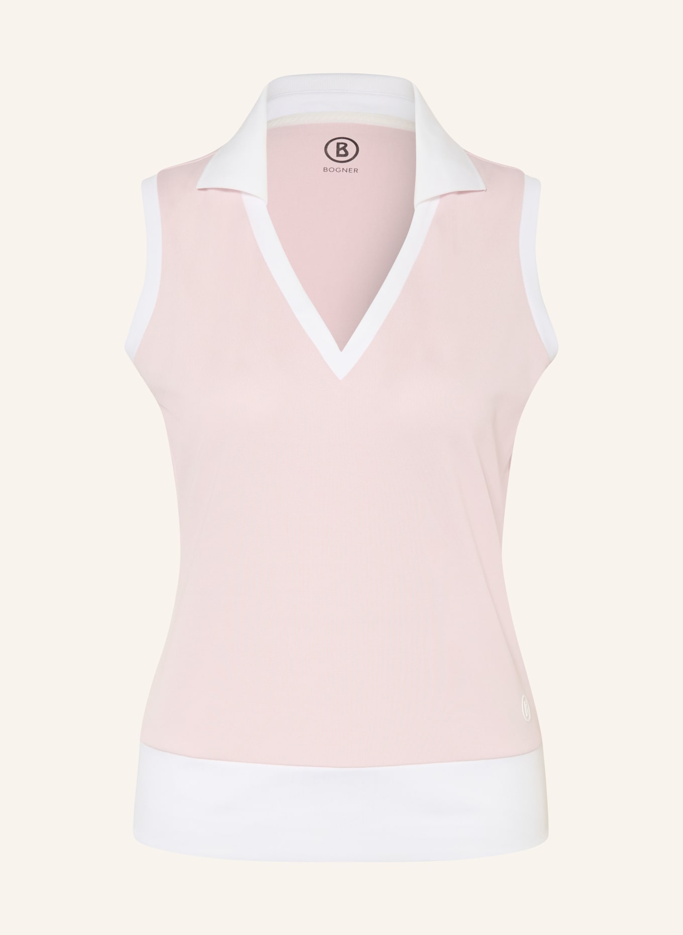 BOGNER Piqué polokošile ALYSHA: RŮŽOVÁ / BÍLÁ