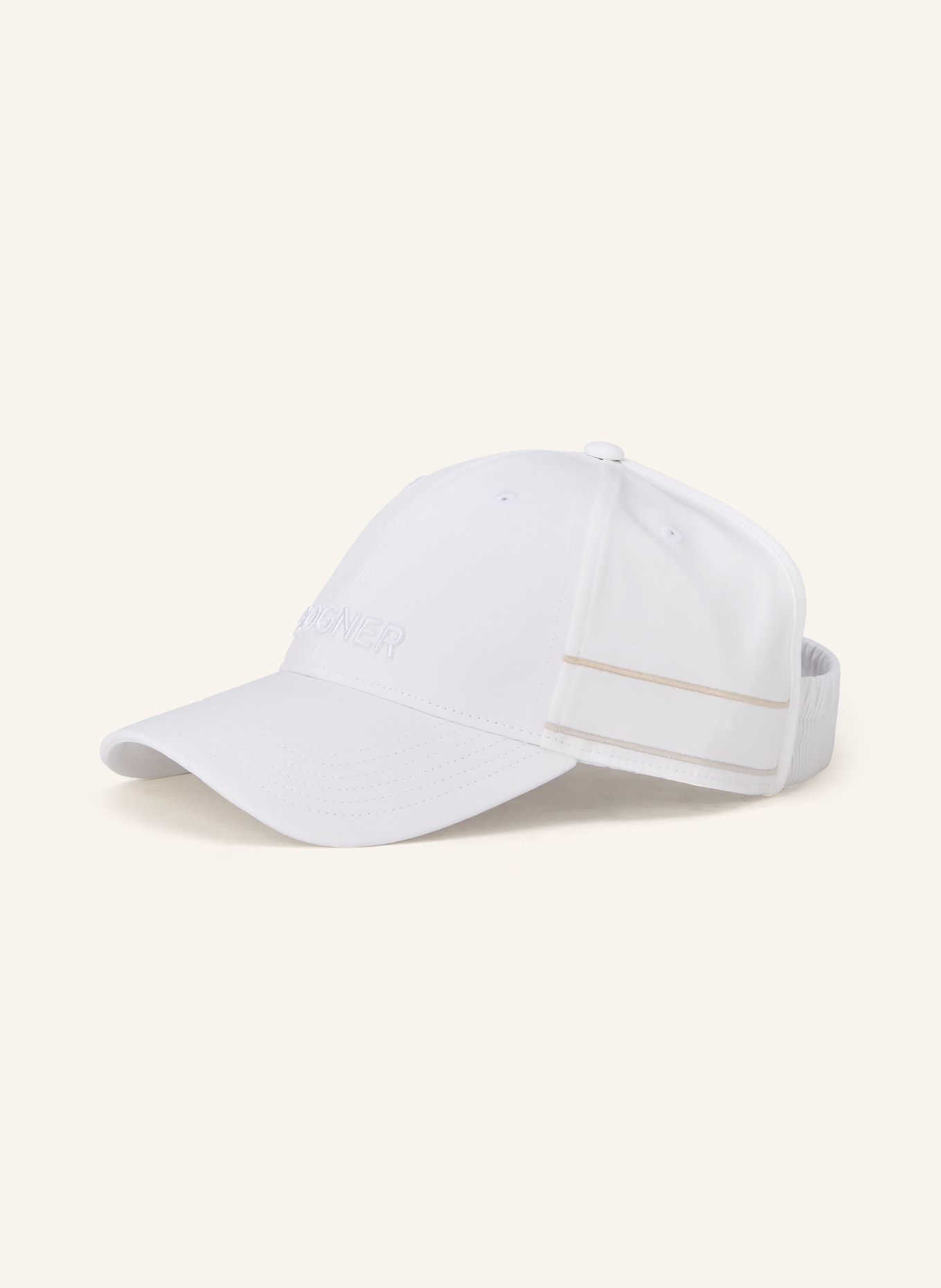 BOGNER Visor cap JOSHI3: WHITE