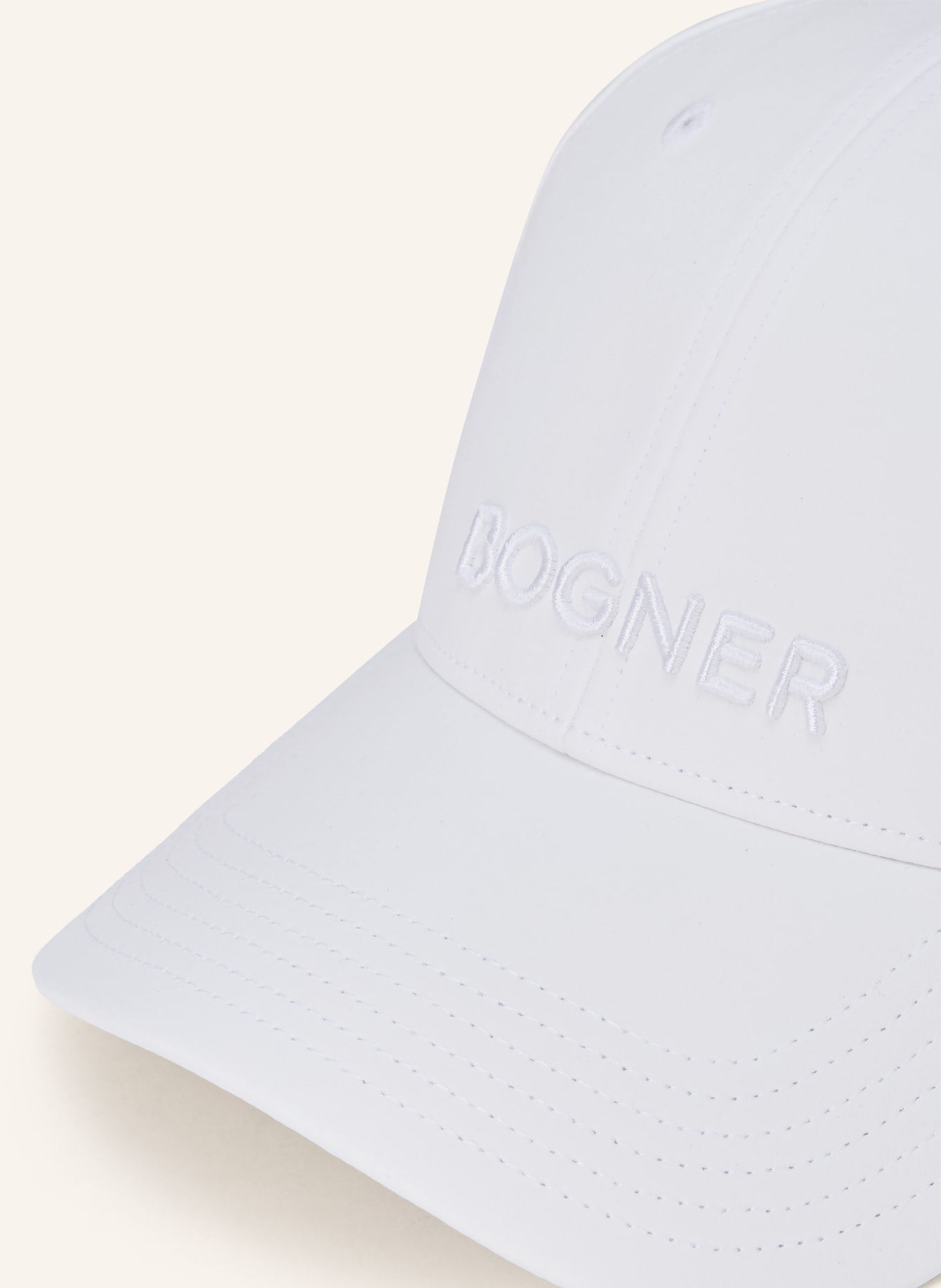 BOGNER Visor cap JOSHI3: WHITE