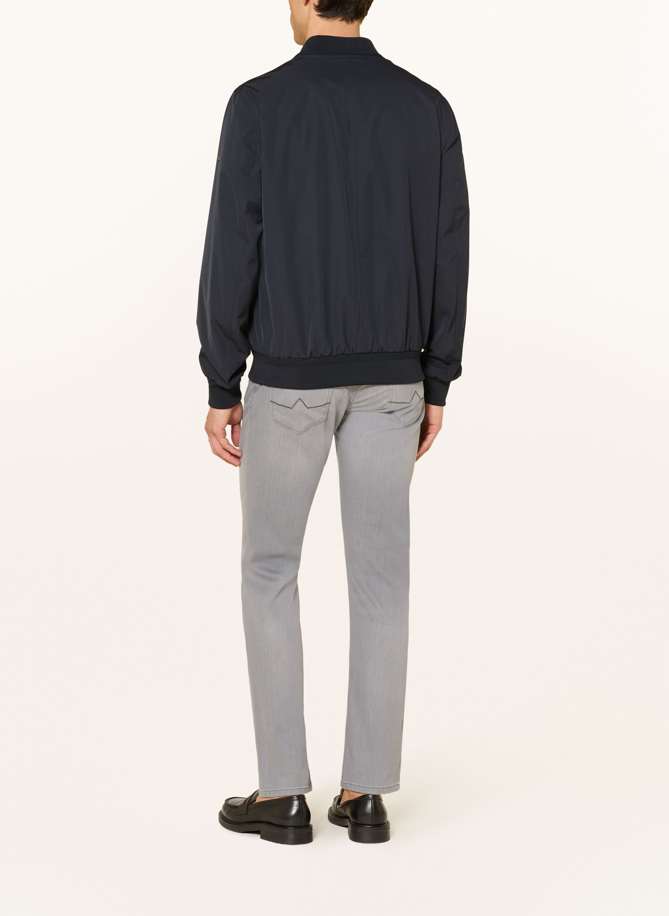 ALBERTO Hose PIPE Regular Fit: GRAU