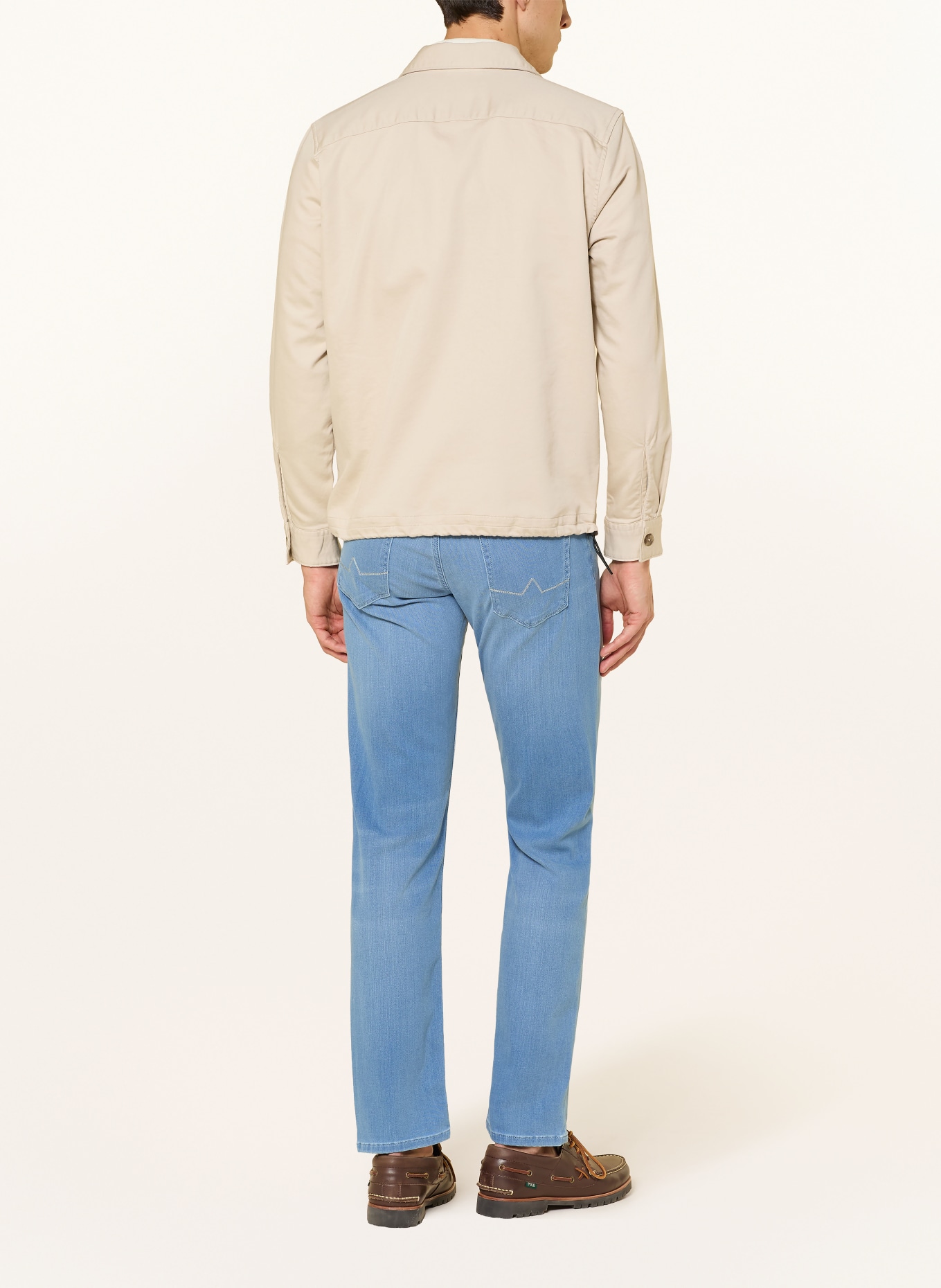 ALBERTO Hose PIPE Regular Fit: BLAU