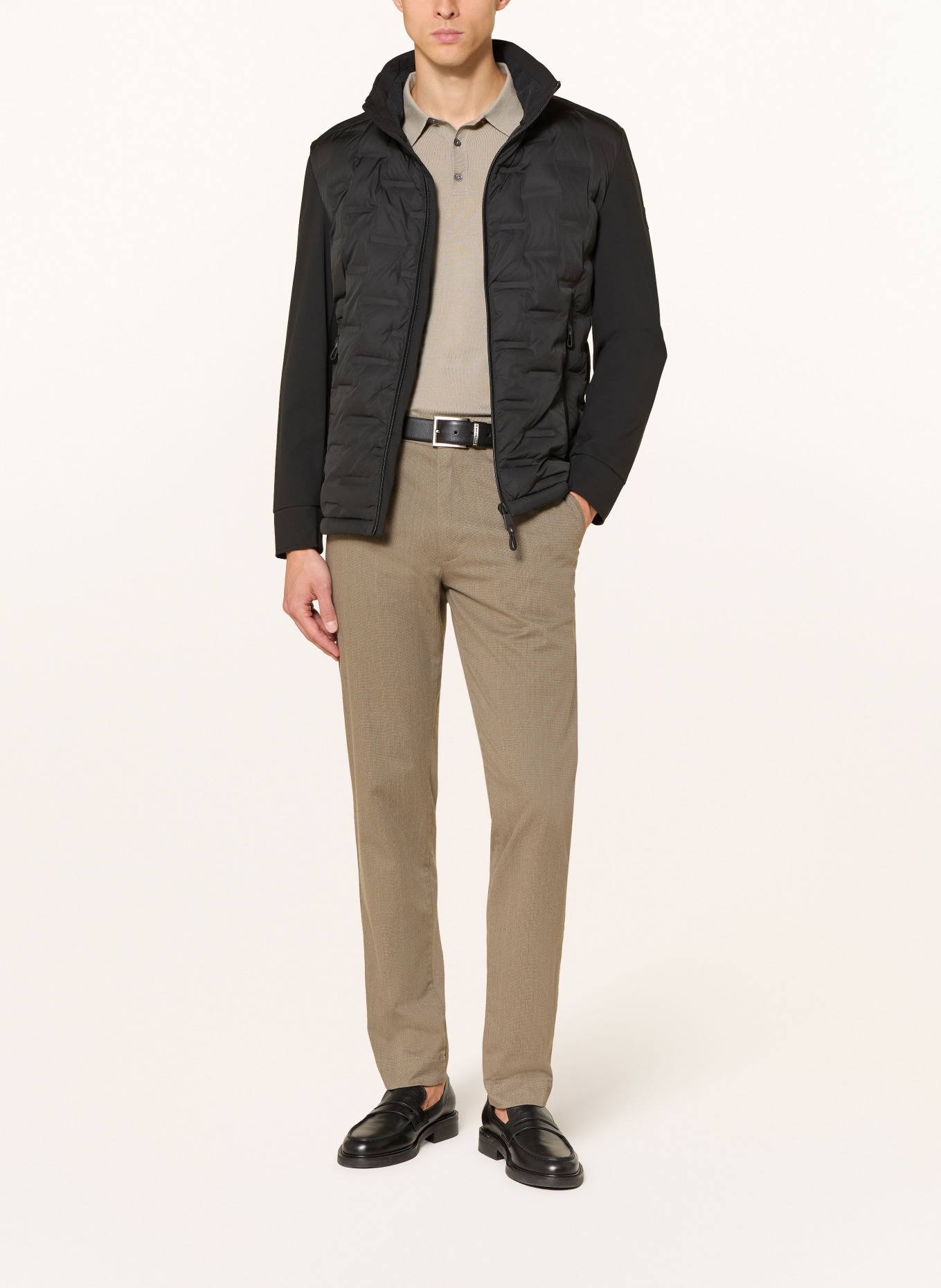 STRELLSON Steppjacke AVIO FLEX 2.0: SCHWARZ