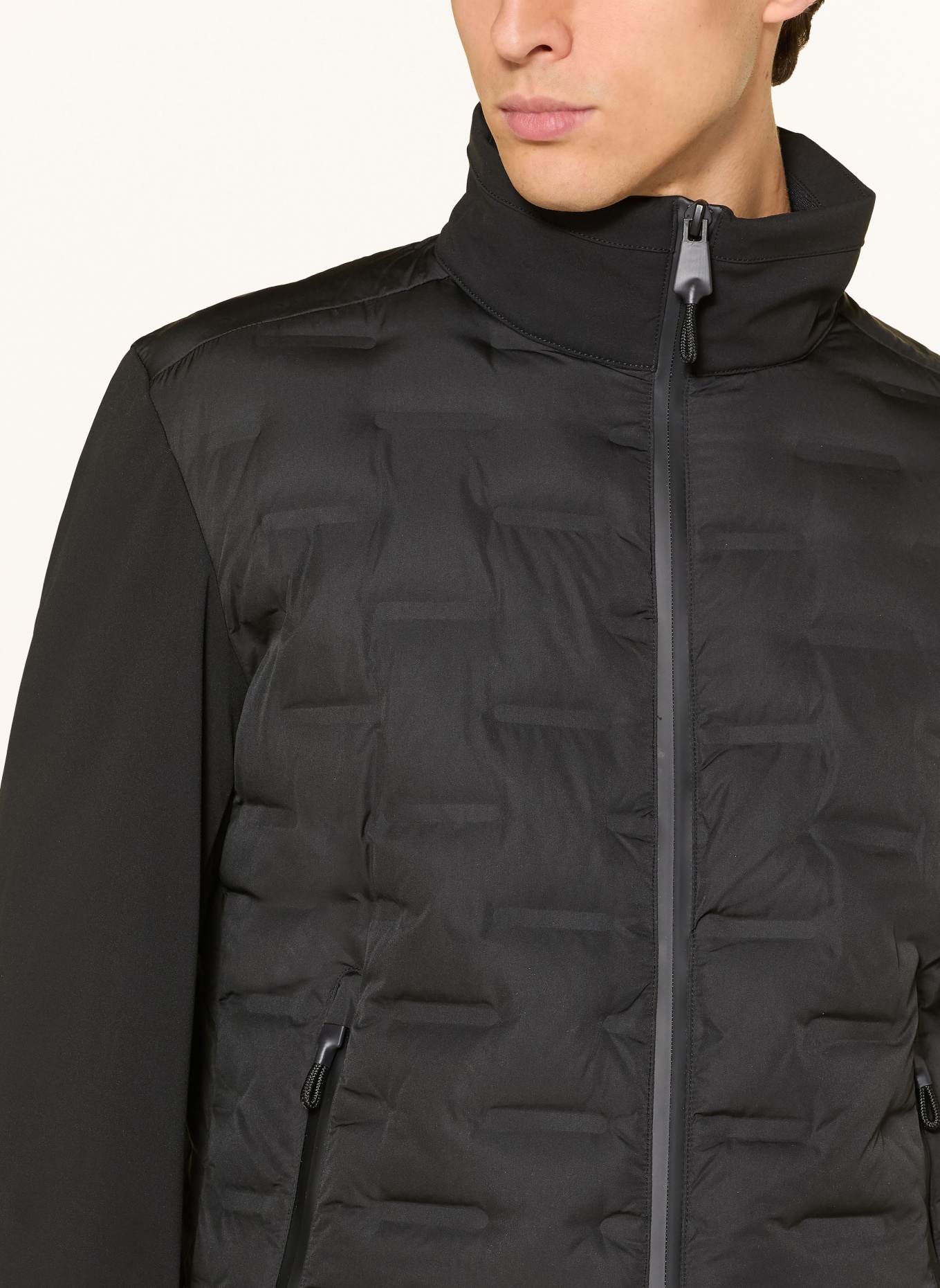 STRELLSON Steppjacke AVIO FLEX 2.0: SCHWARZ