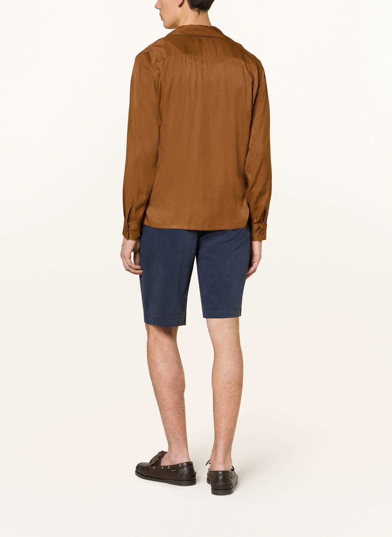 7 for all mankind Chinoshorts Comfort Fit: TMAVĚ MODRÁ