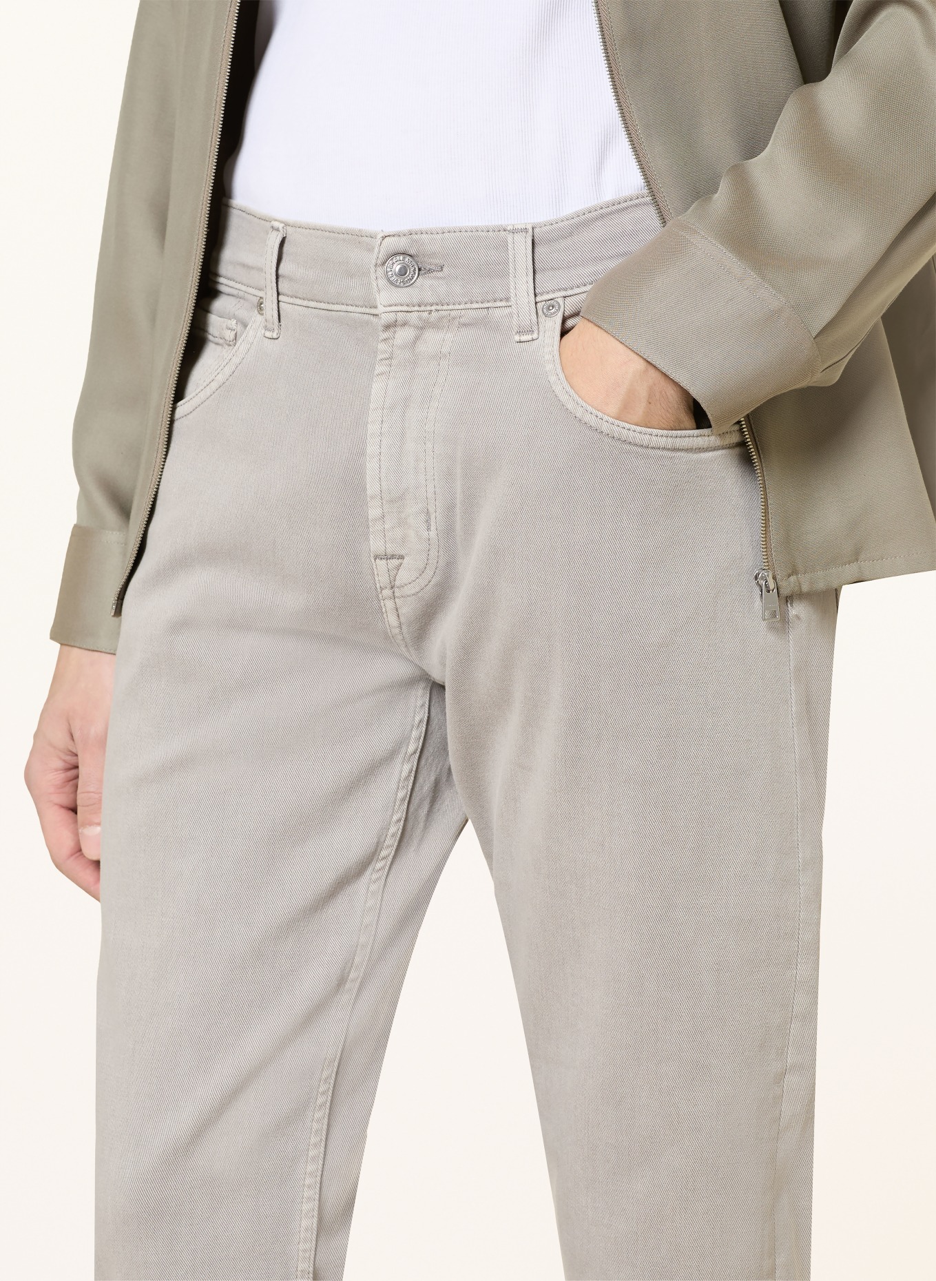 7 for all mankind Jeans THE STRAIGHT Straight Fit: 3BE Grey