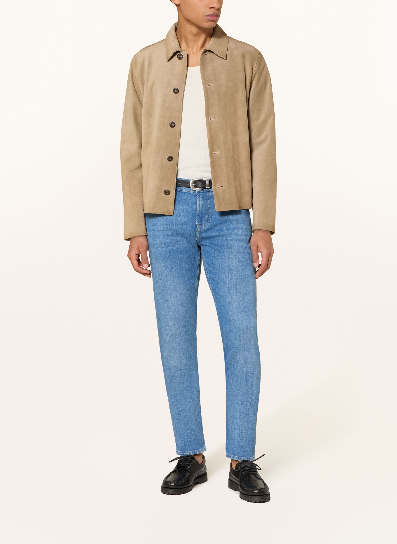 7 for all mankind Jean skinny SLIMMY TAPERED: 3BA Mid Blue